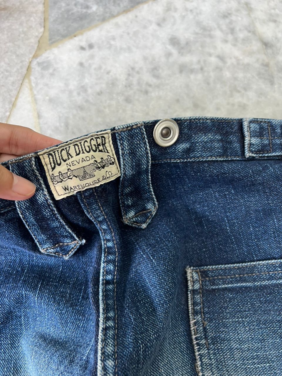 Warehouse & Co. Warehouse co Duck Digger Nevada Denim Jeans Size US 32 / EU 48 - 11 Thumbnail