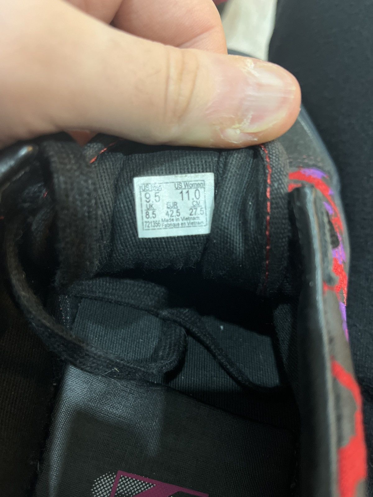 Vans Stray Rats X Vault UA Old Skool NS OG LX 'Raven Racing Red' Size US 9.5 / EU 42-43 - 5 Thumbnail