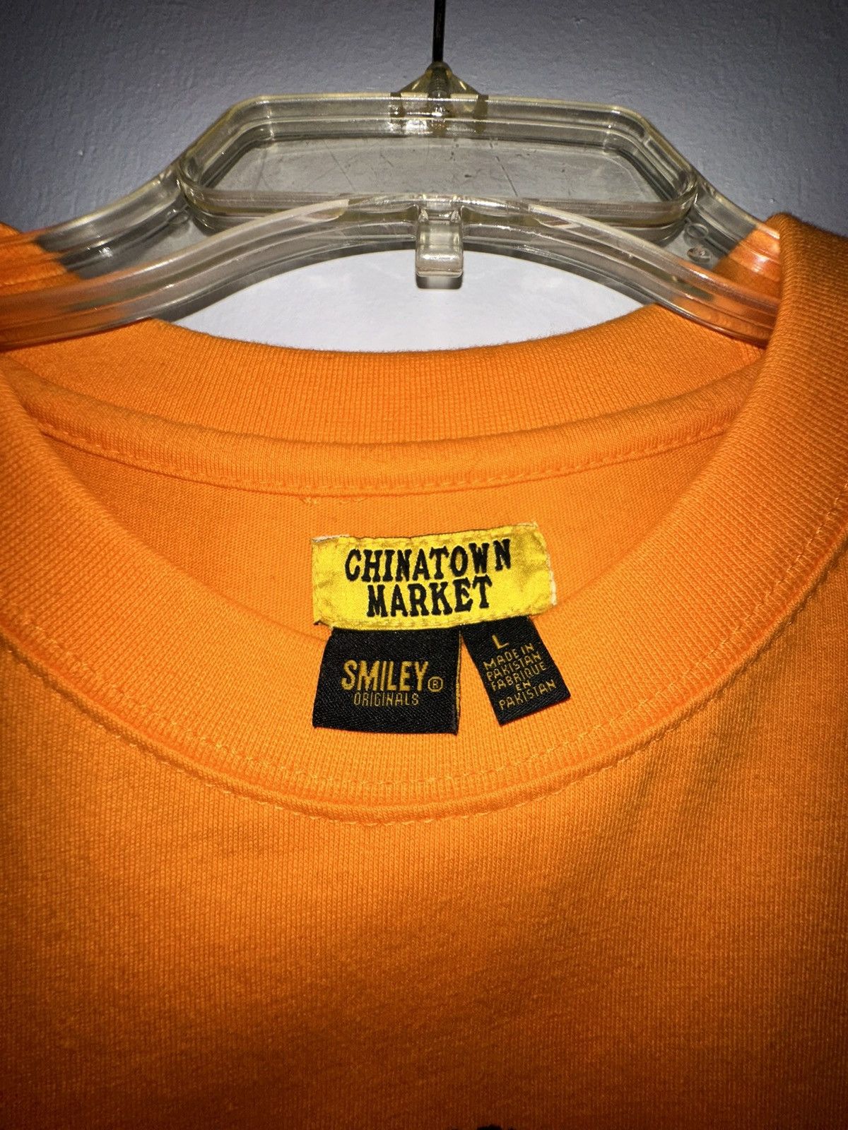 Market Chinatown Market Smiley Originals T-Shirt Orange Men’s L Size US L / EU 52-54 / 3 - 3 Thumbnail
