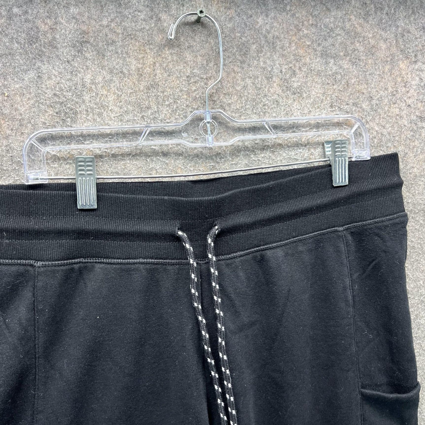 Reebok Reebok Jogger Sweatpants Mens XL Black Fleece Lounge Pants Athletic Casual ID: 41382 Size US 36 / EU 52 - 7 Thumbnail