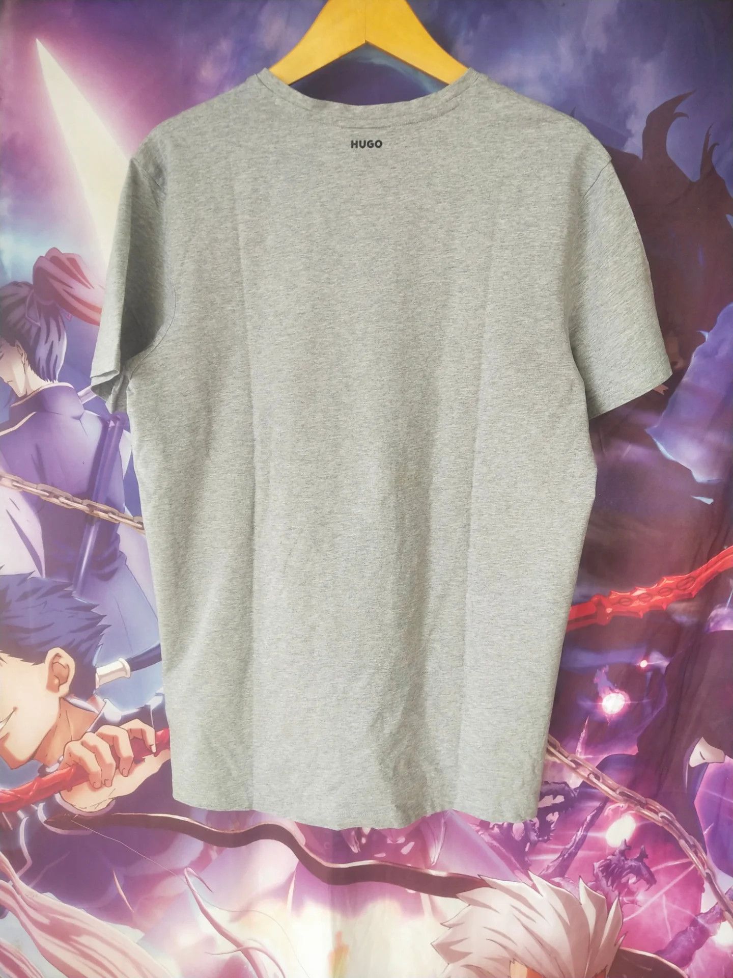 Hugo Boss Hugo Boss Grey Basic V-Neck Tees Size US L / EU 52-54 / 3 - 3 Thumbnail