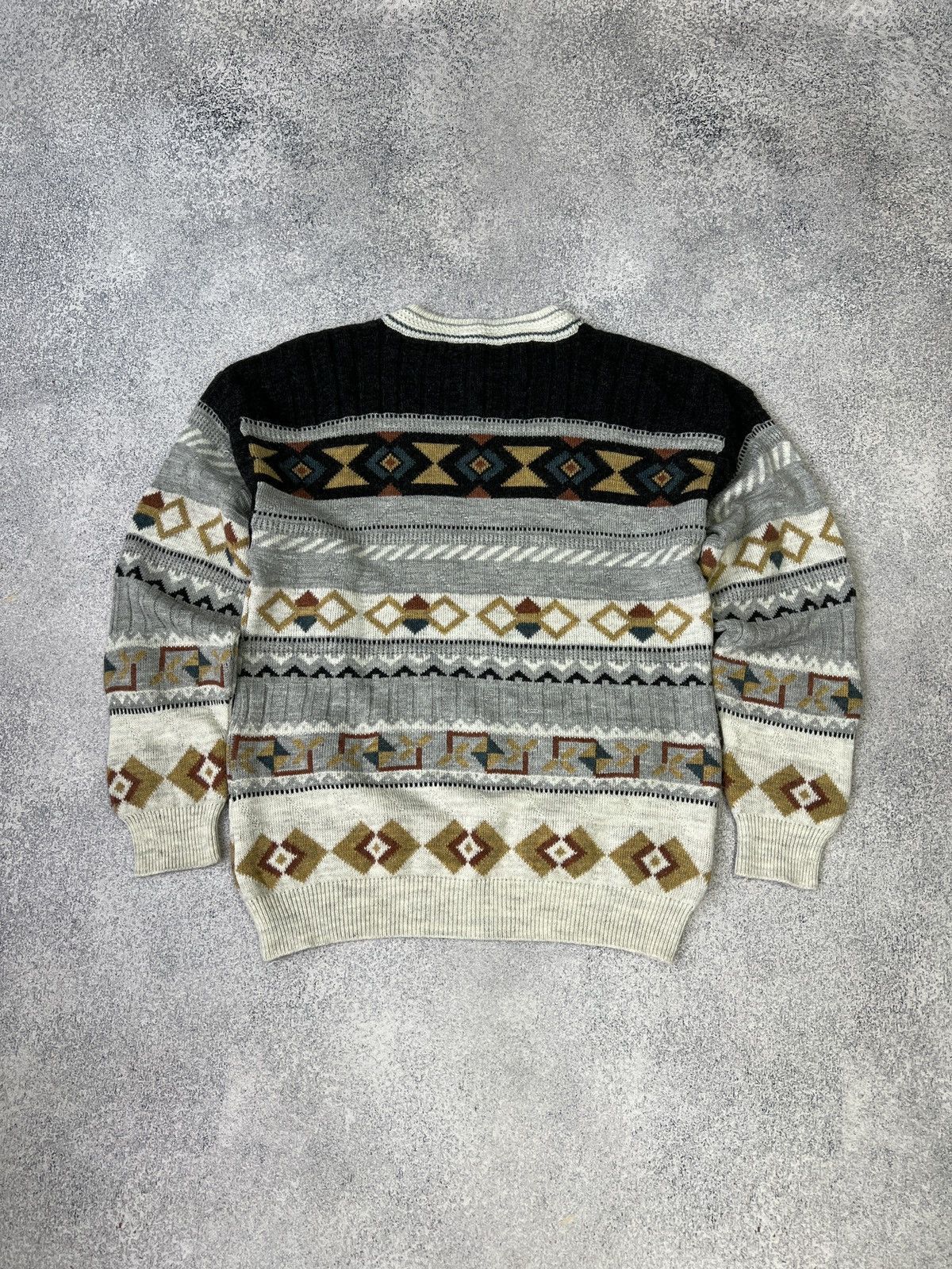 Designer × Vintage Vintage sweater Wool Blend Sweater Made In Italy Men's Size US M / EU 48-50 / 2 - 7 Thumbnail