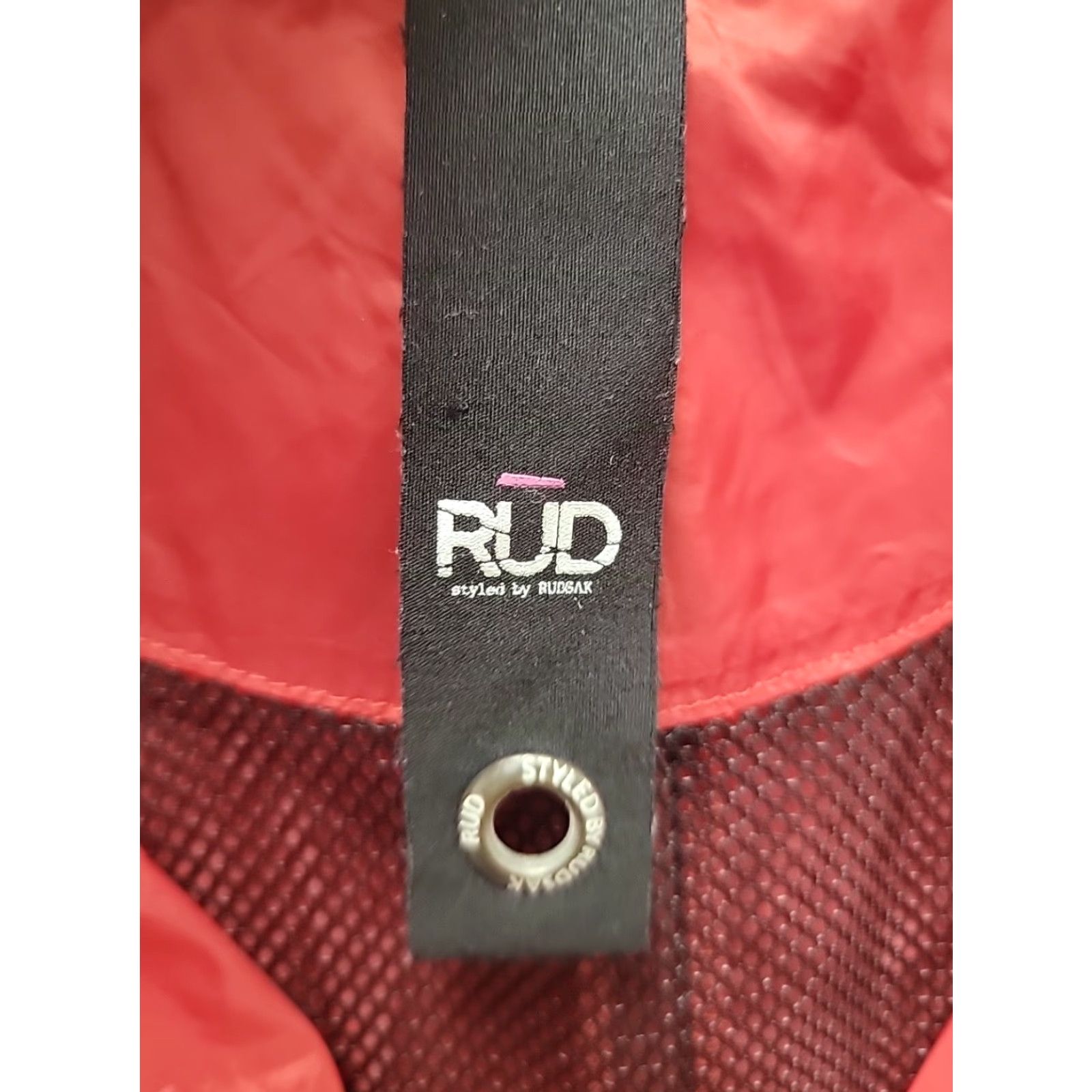 Vintage RUD By Rudsak RED Hooded Windbreaker Womens PS Jacket Size S / US 4 / IT 40 - 3 Thumbnail