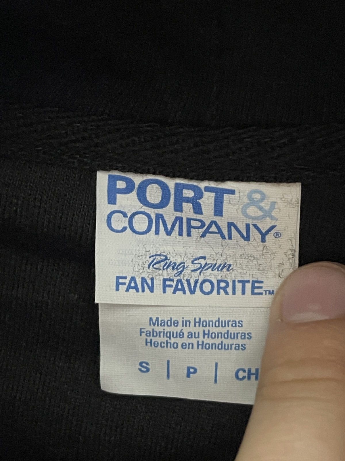 Port & Company Vintage port & company hoodie sweatshirt big logo S Size US S / EU 44-46 / 1 - 3 Thumbnail