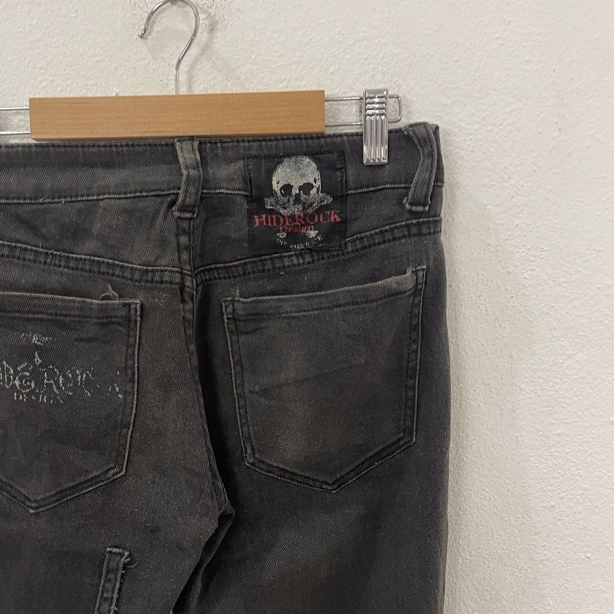 Seditionaries Vintage Hide Rock Design Punk Style Denim Size 30" / US 8 / IT 44 - 9 Thumbnail