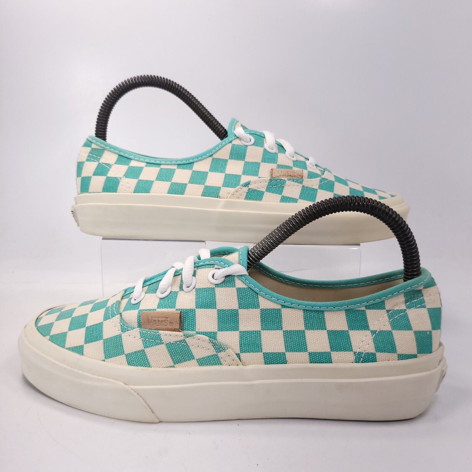 Vans Vans Off the Wall Shoe Women Size 7.5 Mens 6 T375 Blue White Size US 7.5 / IT 37.5 - 5 Thumbnail