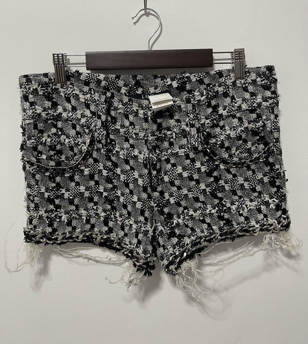 Limi Feu DESIGNER LIMI FEU BY YOHJI YAMAMOTO WOOL SHORT PANTS Size 32" / US 10 / IT 46 - 1 Thumbnail