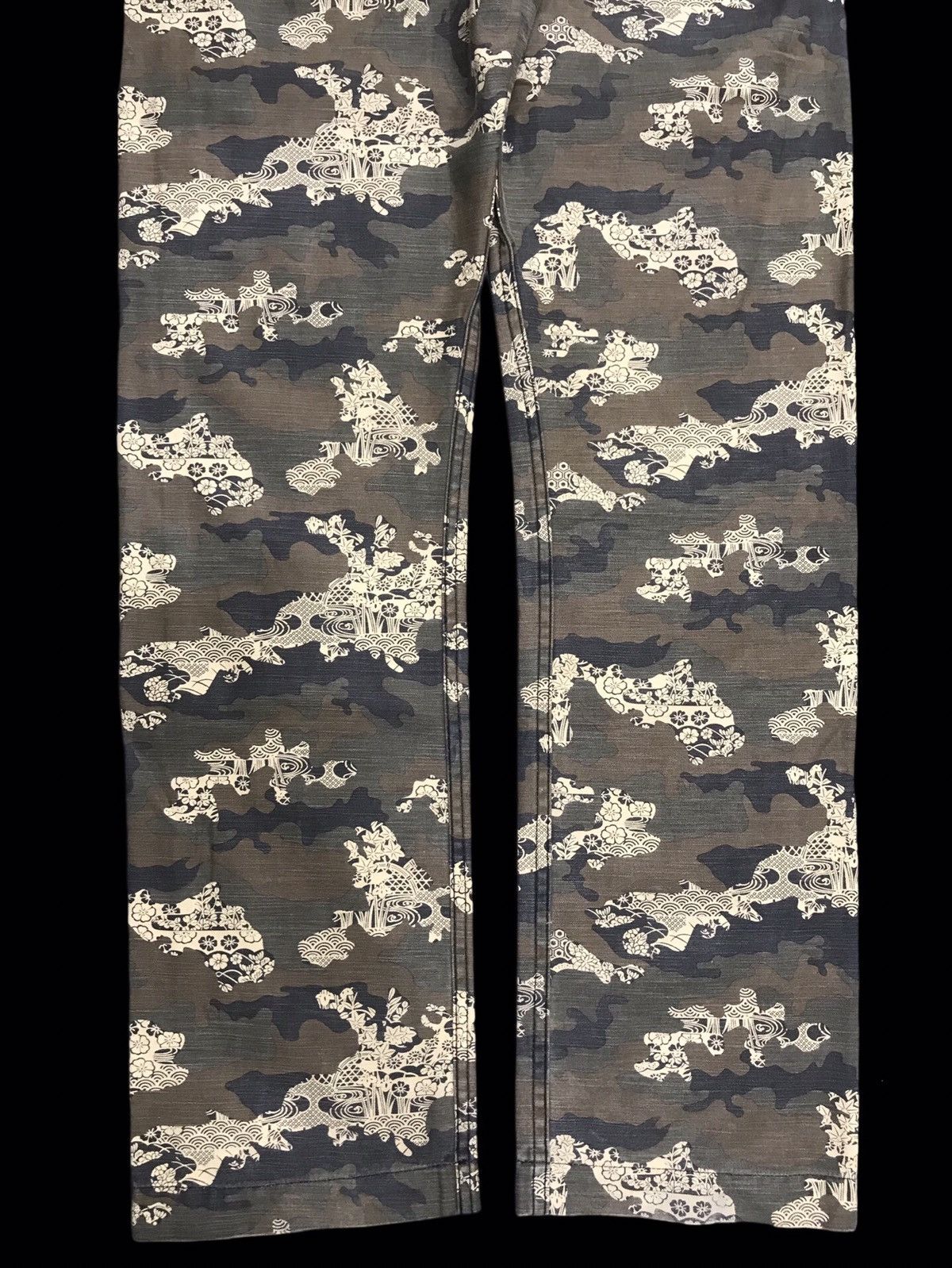 Japanese Brand 💥ARCHIVAL💥GEMSTONE Japan Tctical Multipocket Camo Pant F94 Size US 31 - 12 Thumbnail