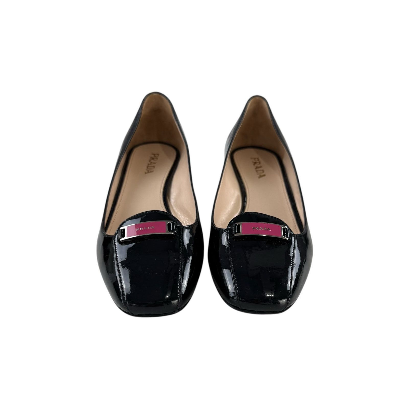 Prada Prada Patent Leather Kitten Heels Size US 7.5 / IT 37.5 - 7 Thumbnail