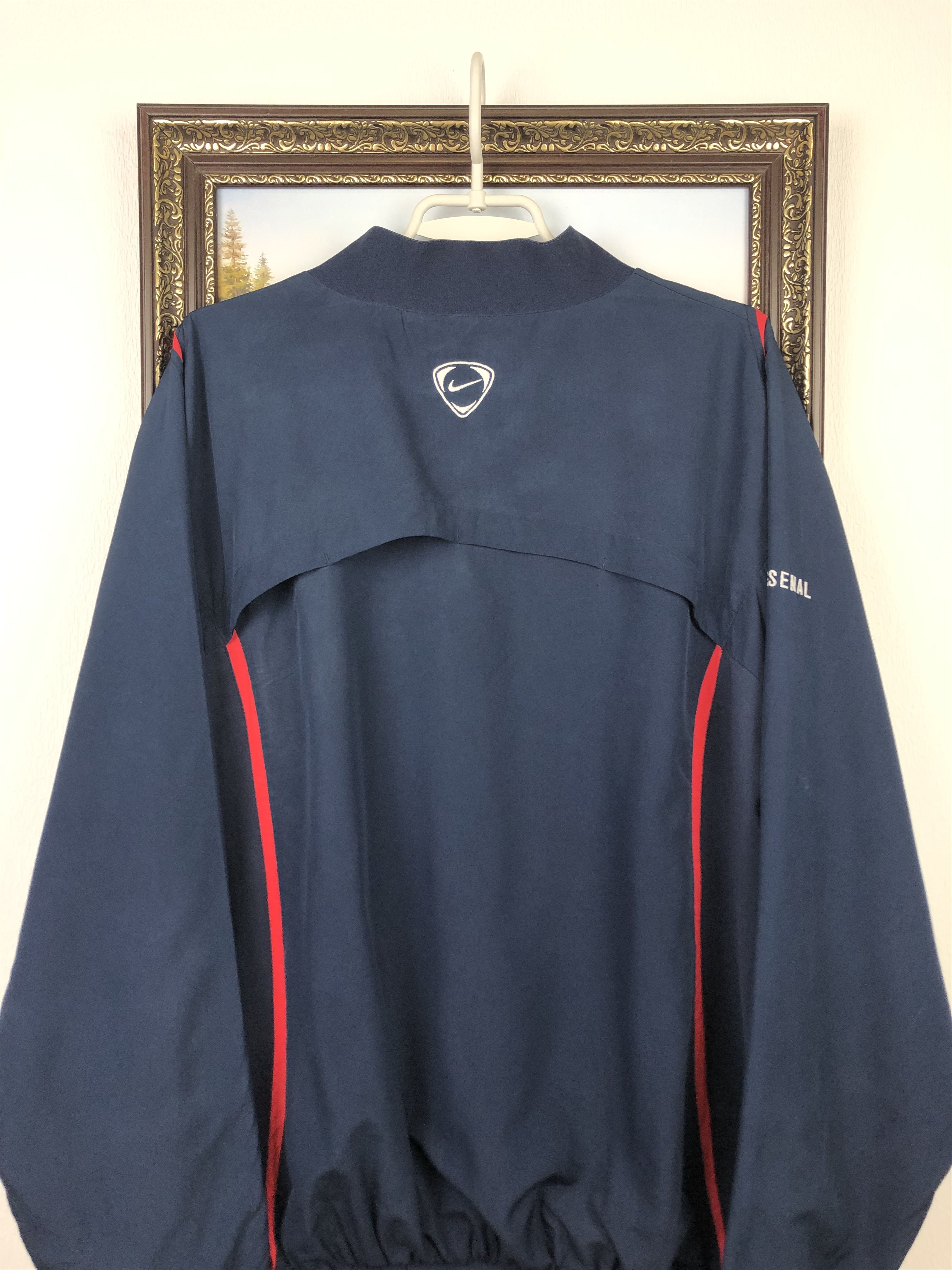 Nike Vintage Nike Arsenal Football Jacket Soccer Track Top Mens Size US XL / EU 56 / 4 - 11 Thumbnail