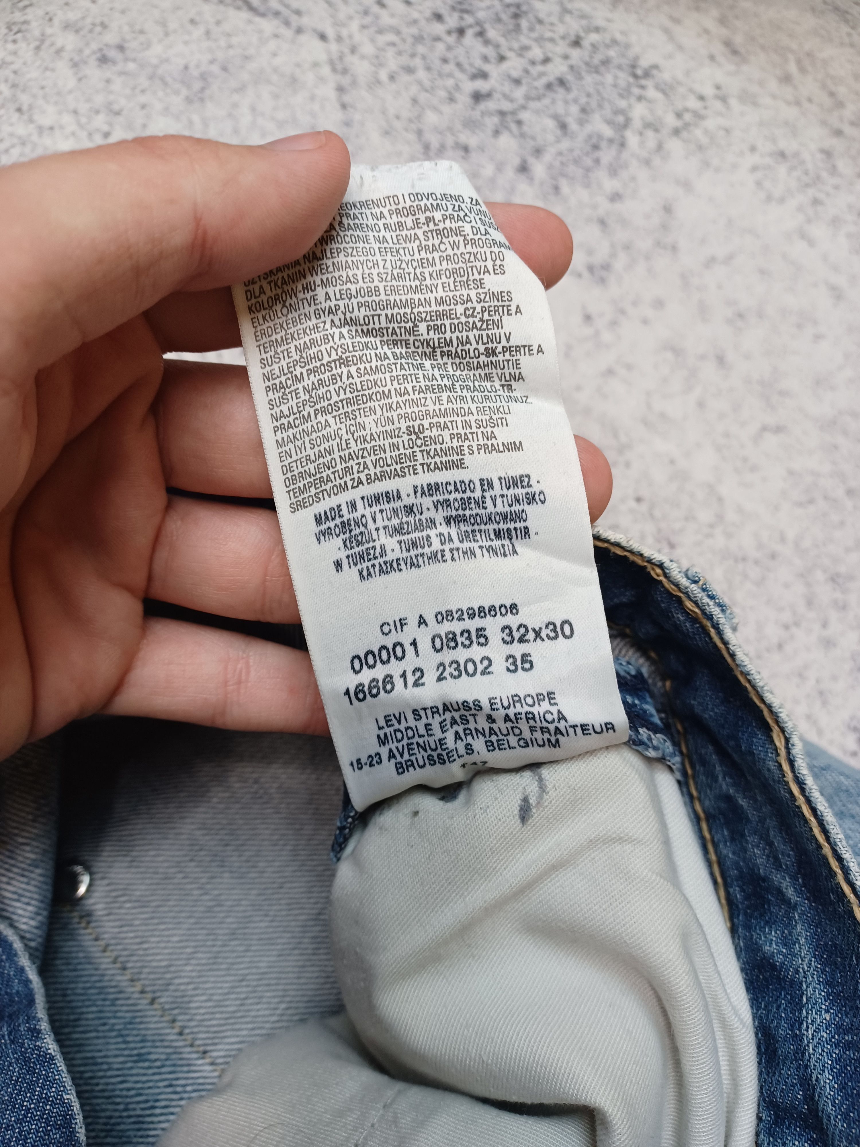 Levi's × Vintage Levi's Mens Jeans W32/L30 Loose Fit Size US 32 / EU 48 - 5 Thumbnail