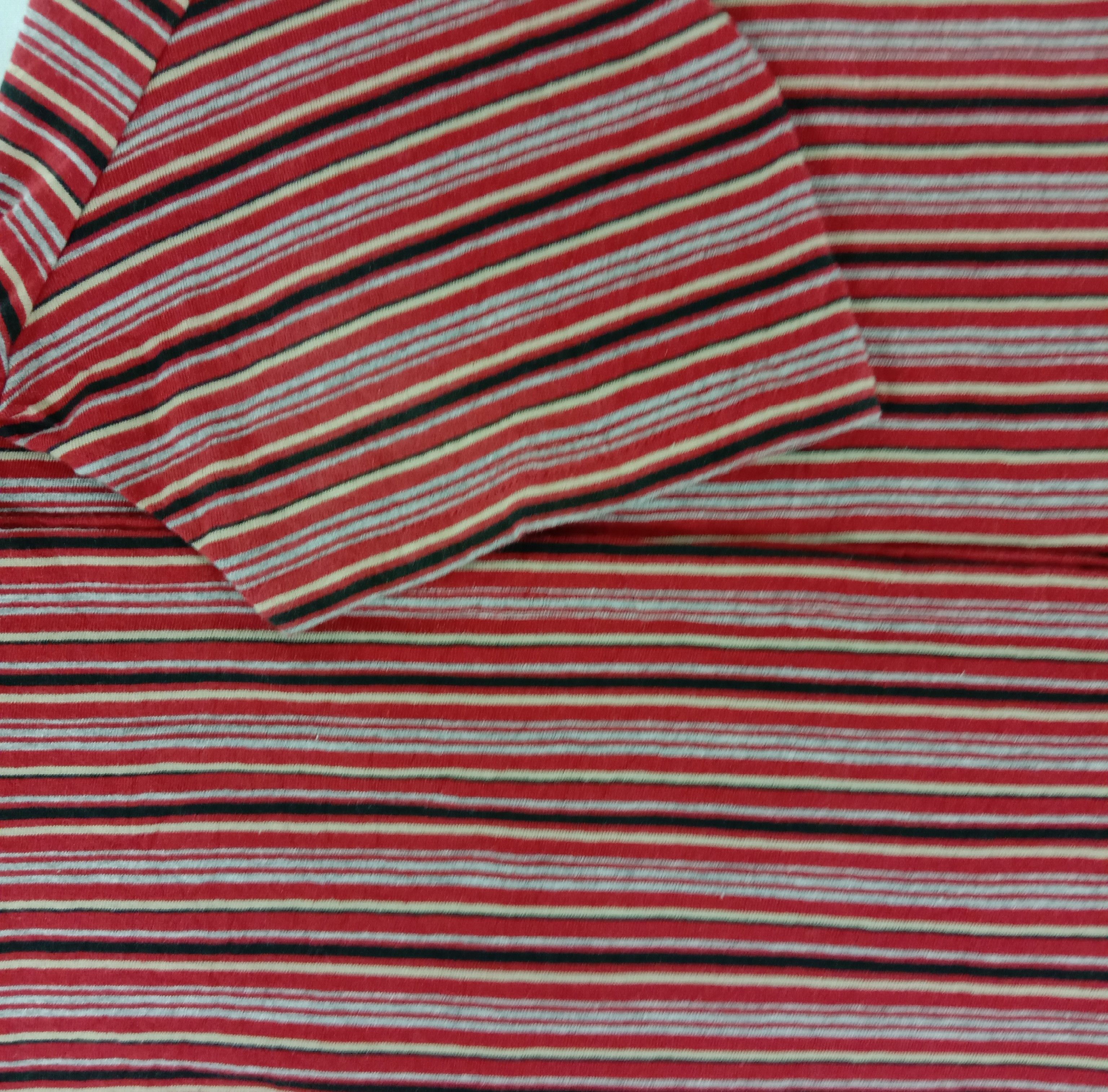 Valentino Vintage Gianni Valentino Striped T-Shirt Size US L / EU 52-54 / 3 - 3 Thumbnail