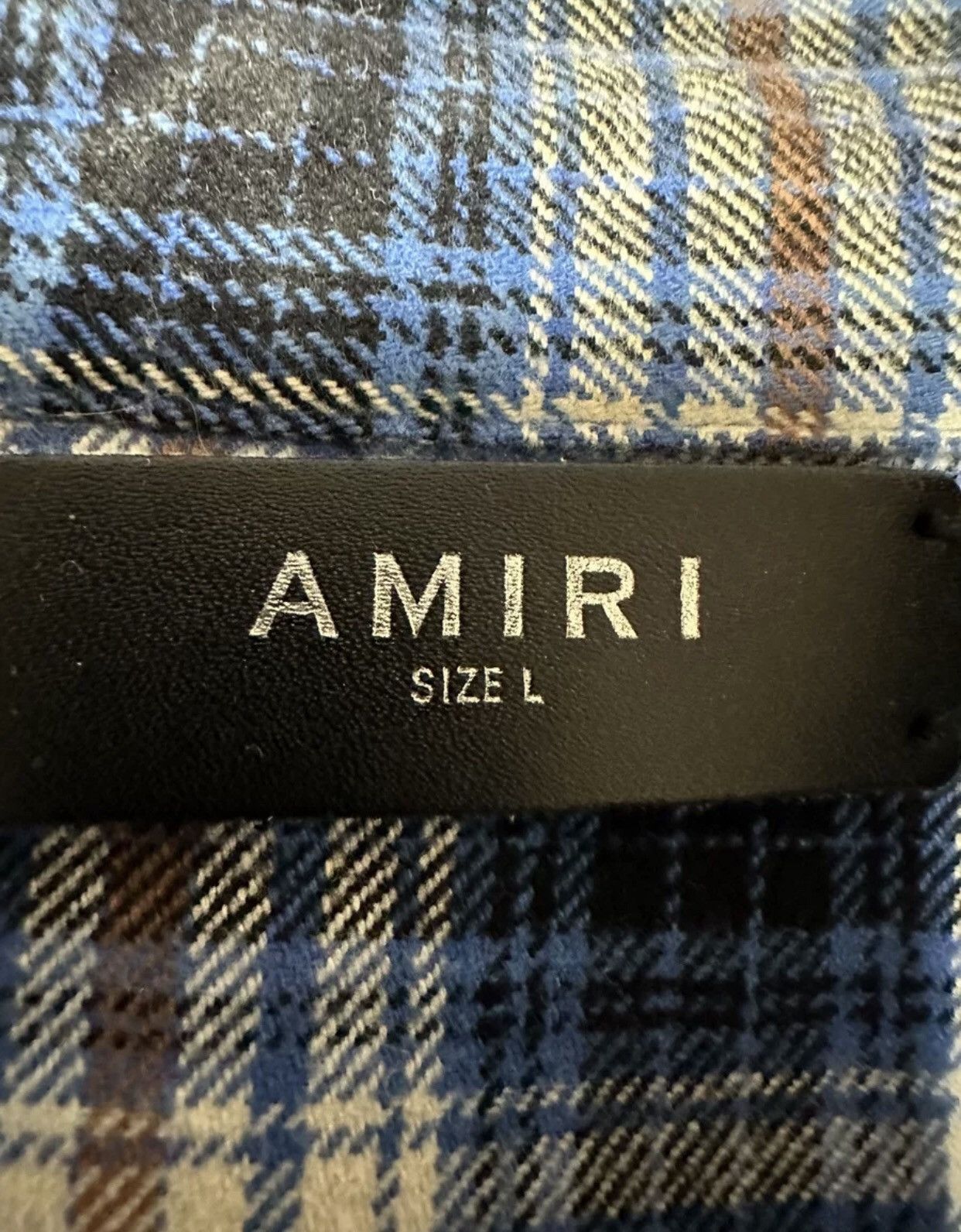 Amiri Amiri trendy brand Wang Yibo Xiaozhan's long sleeved shirt Size US L / EU 52-54 / 3 - 3 Thumbnail