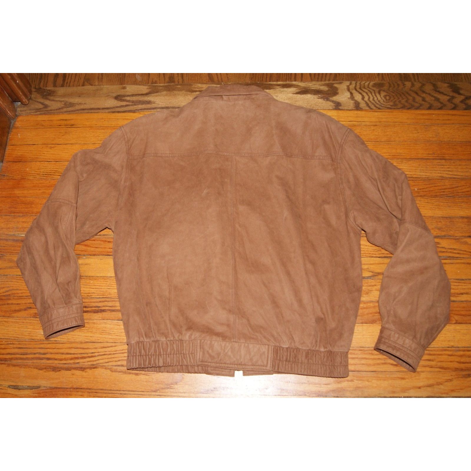 Members Only Members Only Mens L Bomber Jacket Leather Suede FullZip 80 Size US L / EU 52-54 / 3 - 7 Thumbnail
