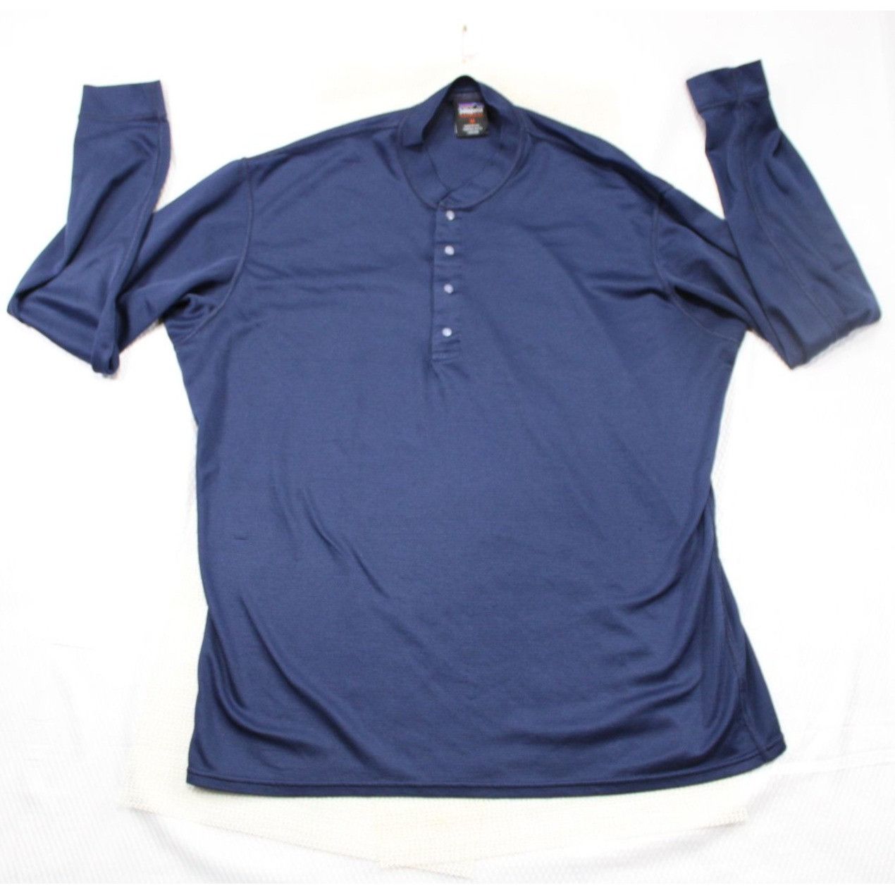 Patagonia Patagonia Capilene Mens Long Sleeve Shirt M Blue Size US M / EU 48-50 / 2 - 1 Thumbnail