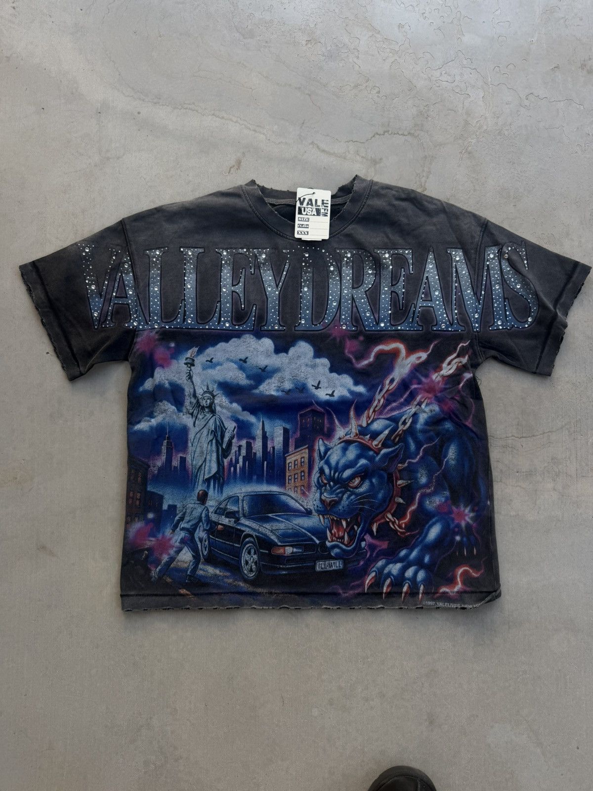 Vale Vale Forever Monster Big Tee Black Size Medium New Size US M / EU 48-50 / 2 - 1 Thumbnail