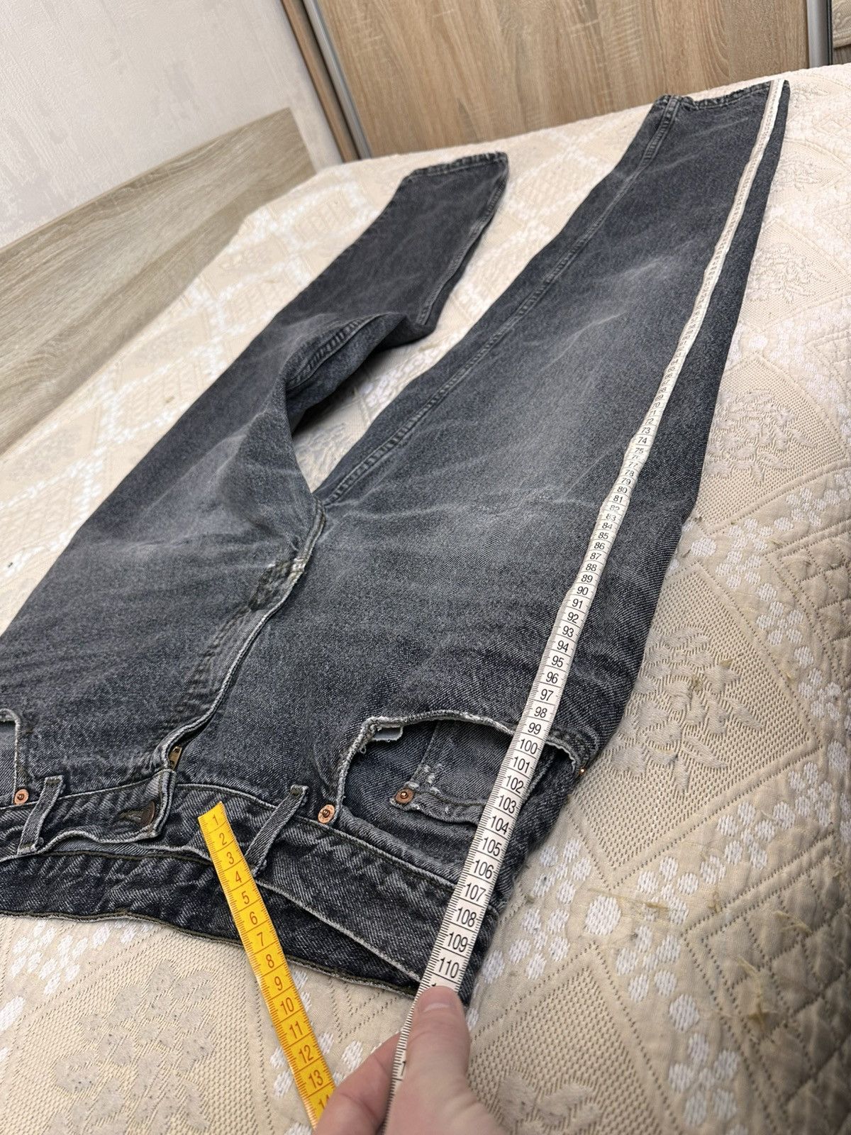 Levi's Vintage Clothing 🔥 90s Levis Vintage Denim Pants Jeans Trousers W34 L32 Size US 34 / EU 50 - 12 Thumbnail