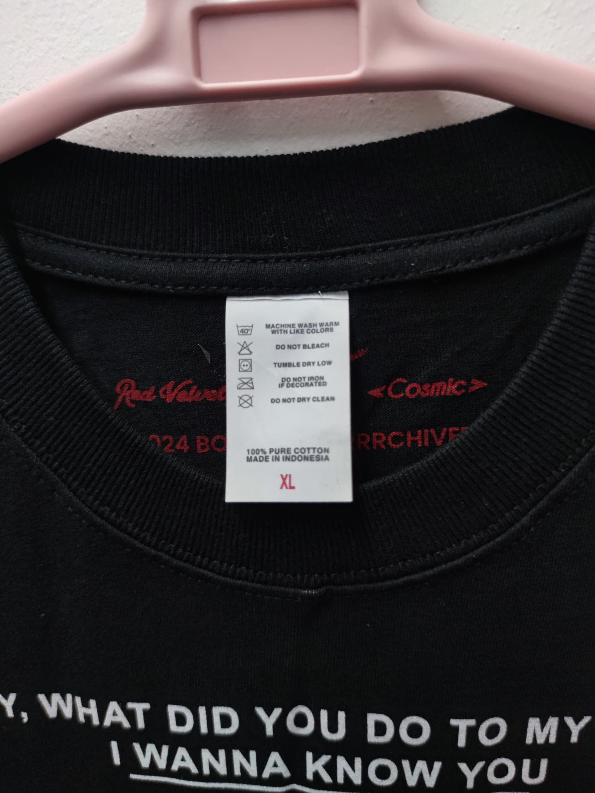 Rap Tees Red Velvet "Red Sommar" T-shirt Size US XL / EU 56 / 4 - 14 Thumbnail