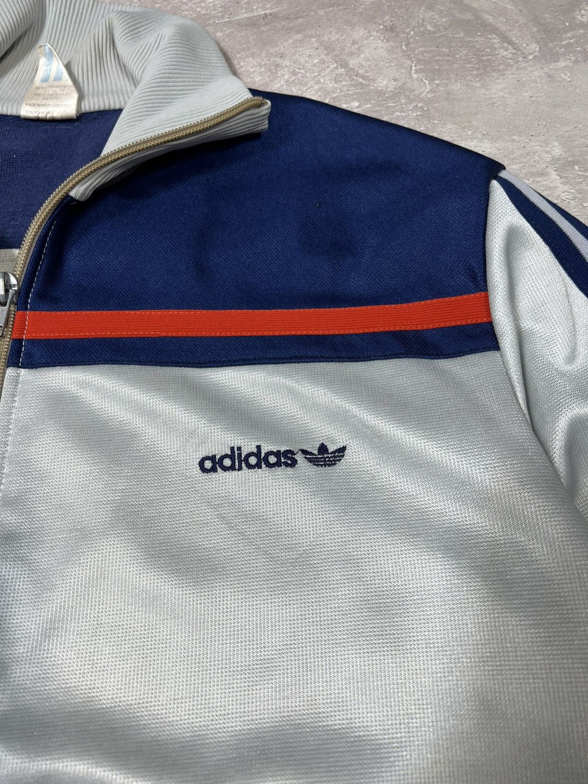 Adidas Vintage 80s Adidas Made in West Germany Jacket Size US M / EU 48-50 / 2 - 6 Thumbnail