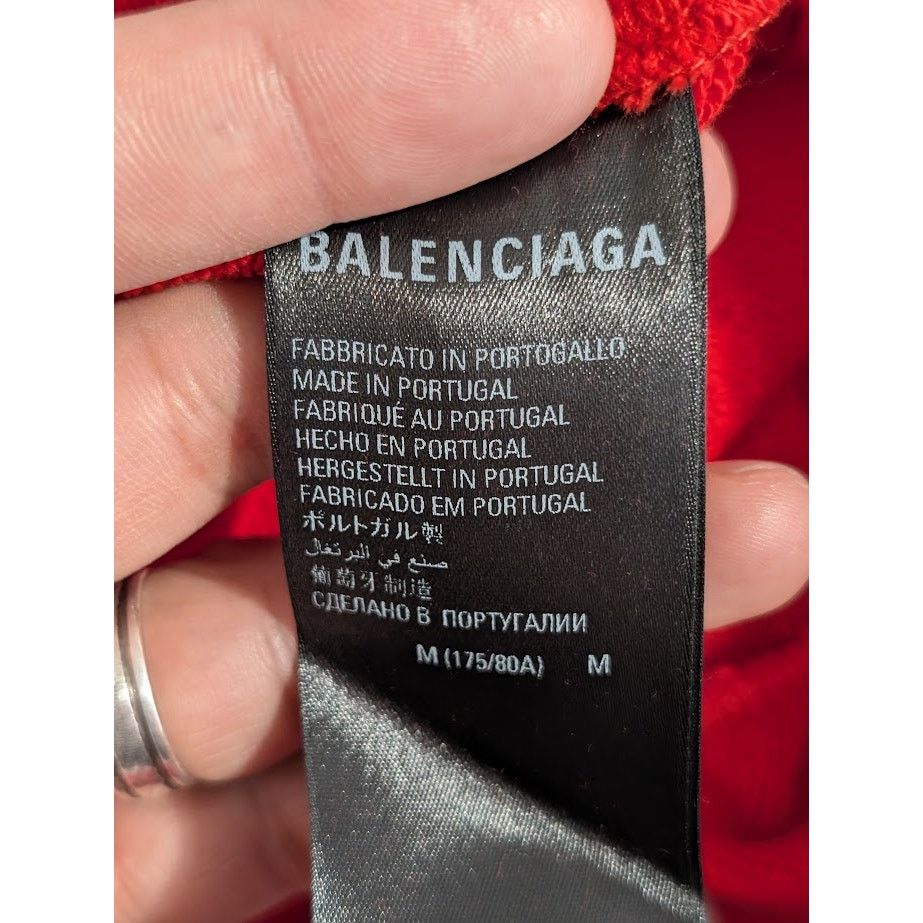 Balenciaga o1rshd1 Short in Red Size US 32 / EU 48 - 16 Thumbnail