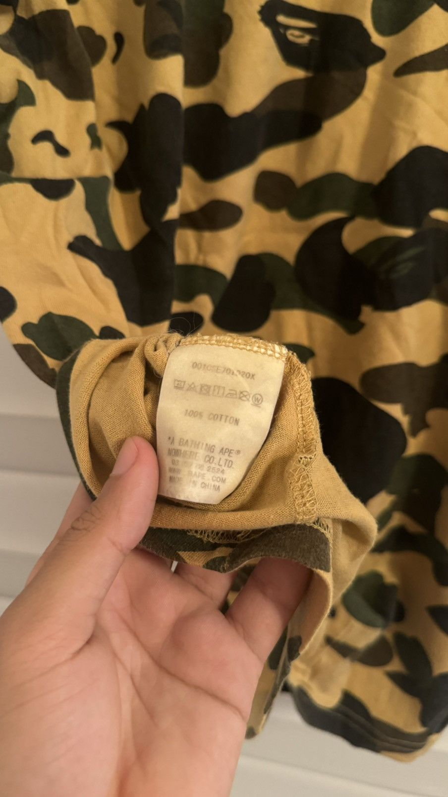 Bape Bape 1st camo tee Size US M / EU 48-50 / 2 - 7 Thumbnail