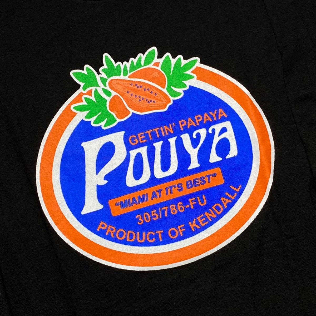 Band Tees Pouya - Black Longslevee Size US L / EU 52-54 / 3 - 2 Thumbnail