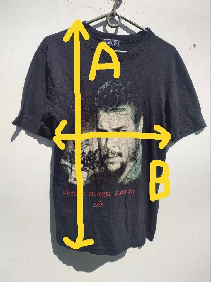 Vintage VINTAGE 90S CHE GUEVARA 'HASTA LA VICTORIA SIEMPRE' Blu Size US S / EU 44-46 / 1 - 7 Thumbnail