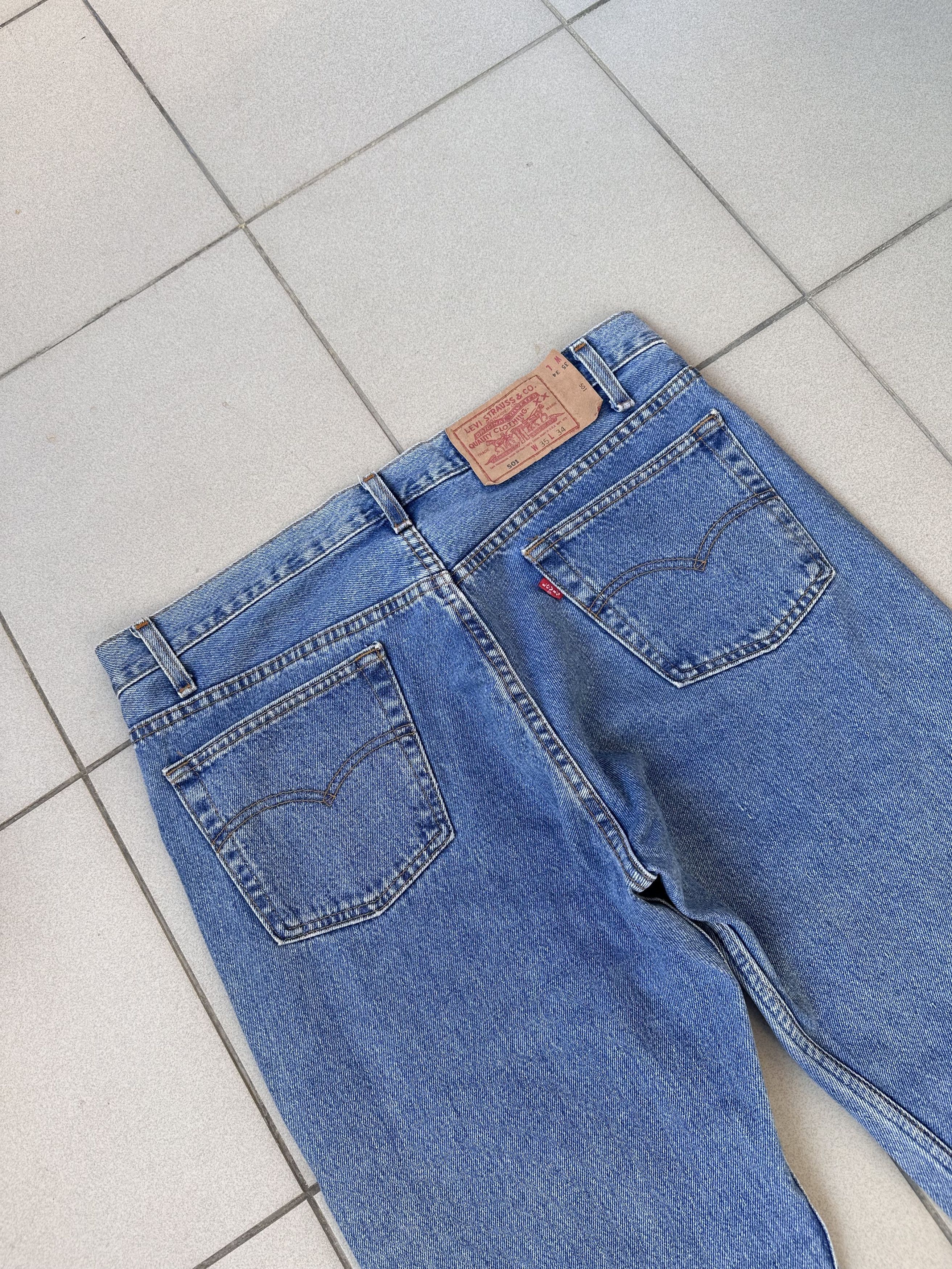 Levi's × Vintage Vintage Levi's Strauss 501 denim pants Size US 34 / EU 50 - 9 Thumbnail