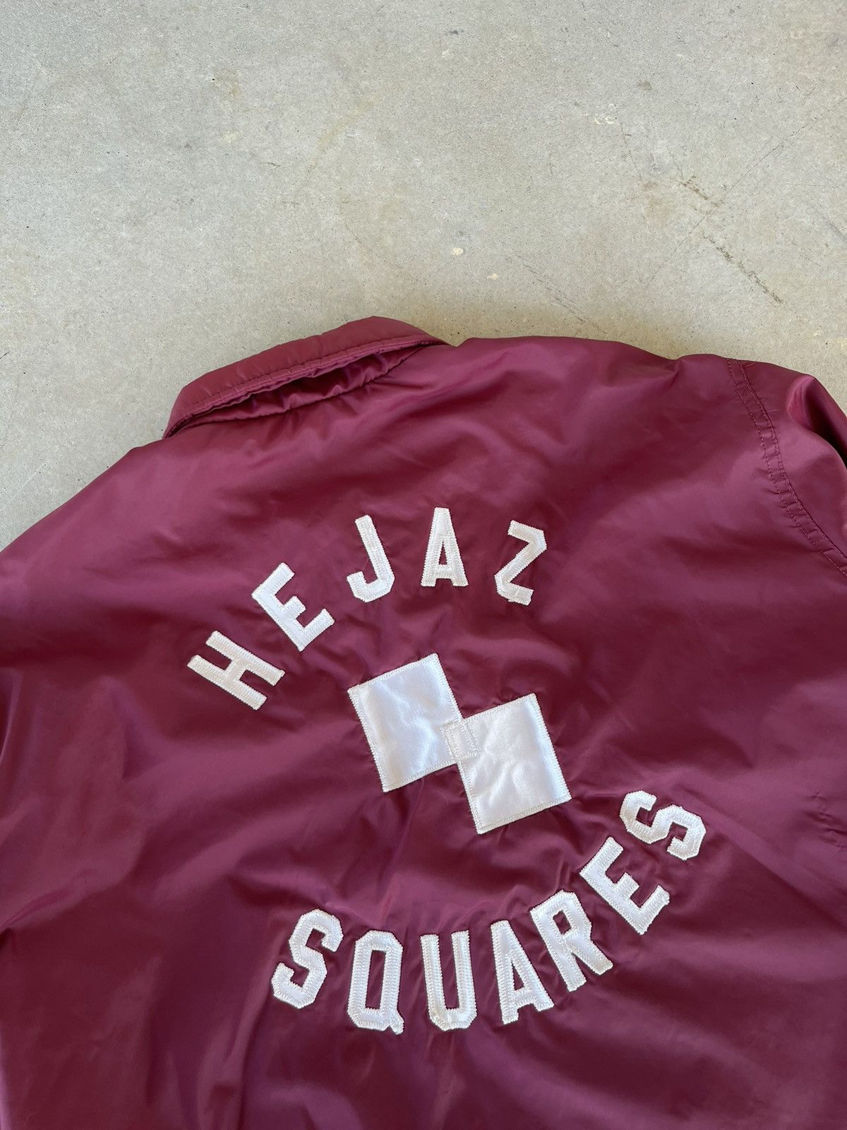 Vintage Vintage 1970’s Hejaz Squares Button Snap Windbreaker Jacket Size US L / EU 52-54 / 3 - 3 Thumbnail