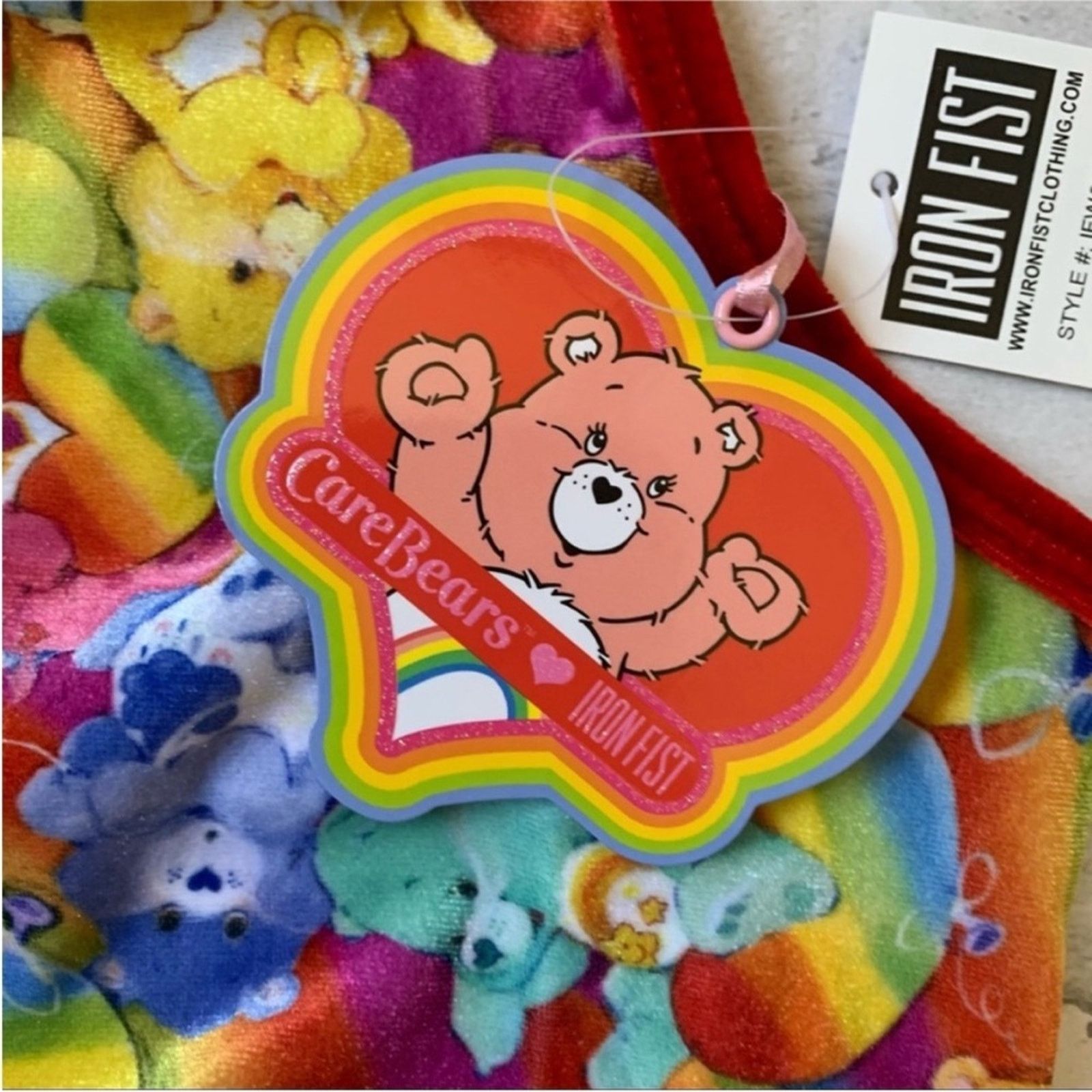 Iron Fist Iron Fist Care Bears Lots A Rainbows S Halter Tank Top Crop Size S / US 4 / IT 40 - 8 Thumbnail