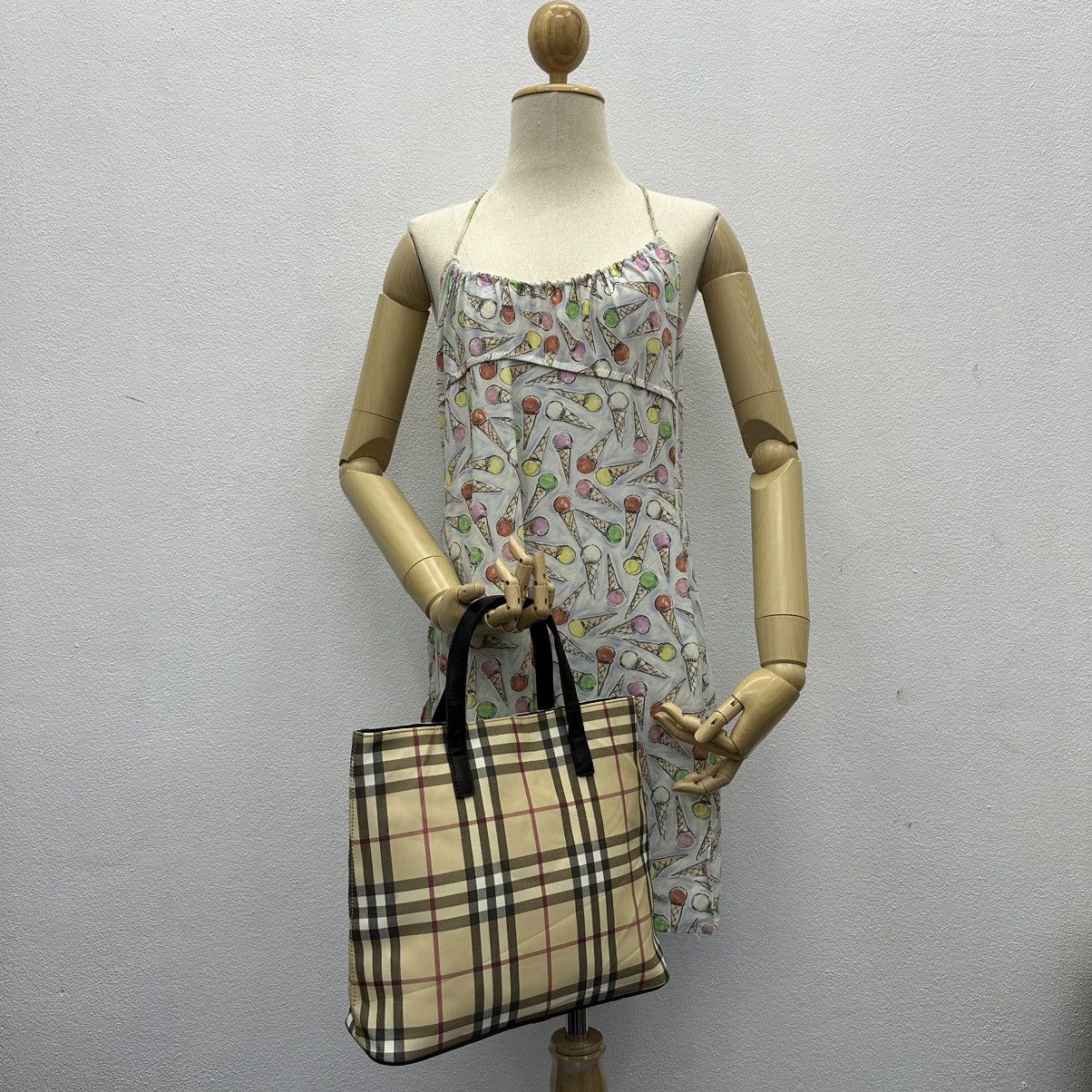 Burberry ‼️YES‼️ AUTHENTIC BURBERRY LONDON NOVA CHECK HAND TOTE BAG Size ONE SIZE - 1 Thumbnail