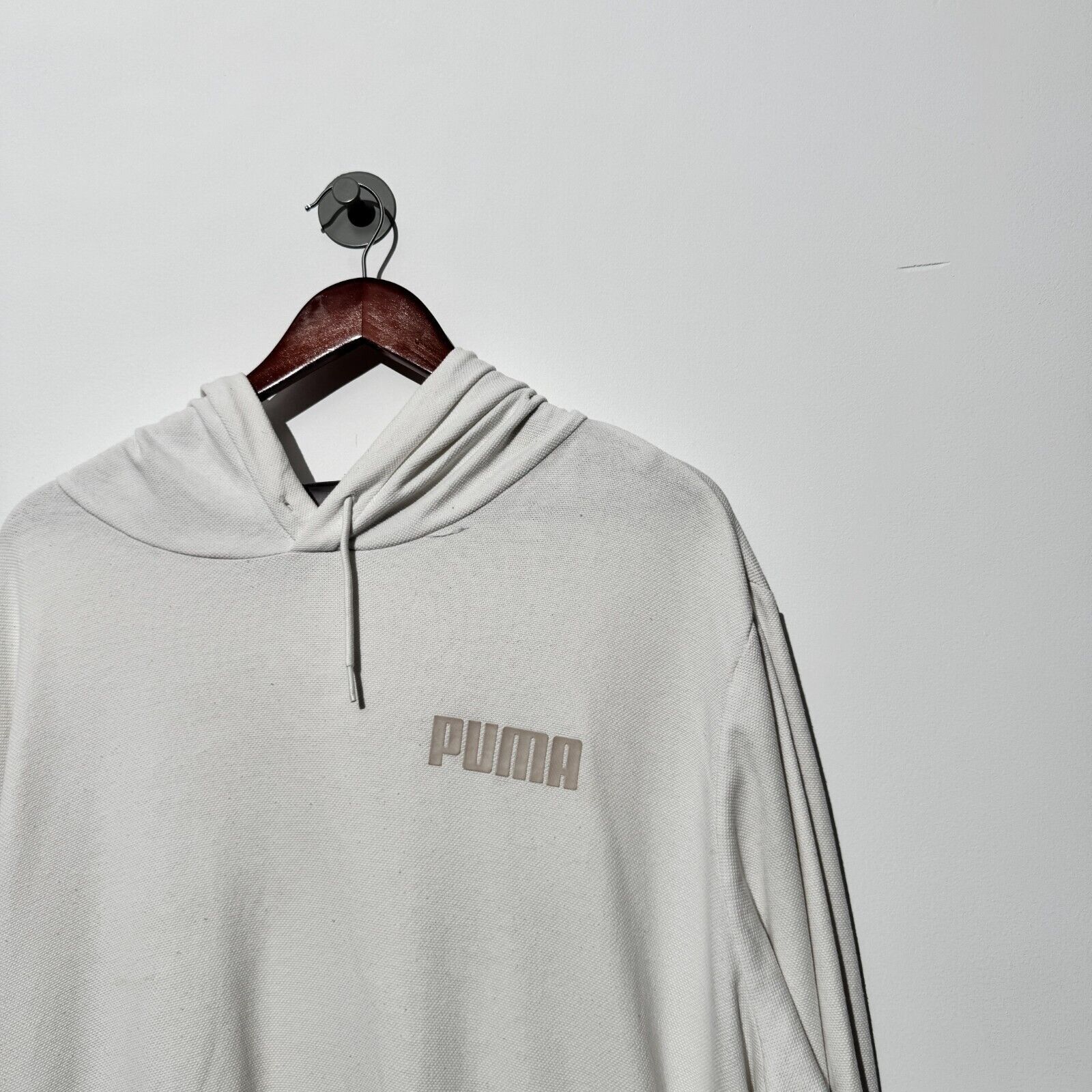Puma × Vintage Vintage Puma Unisex White Cotton Hoodie Size XXL 90s Y2K Size US XXL / EU 58 / 5 - 6 Thumbnail