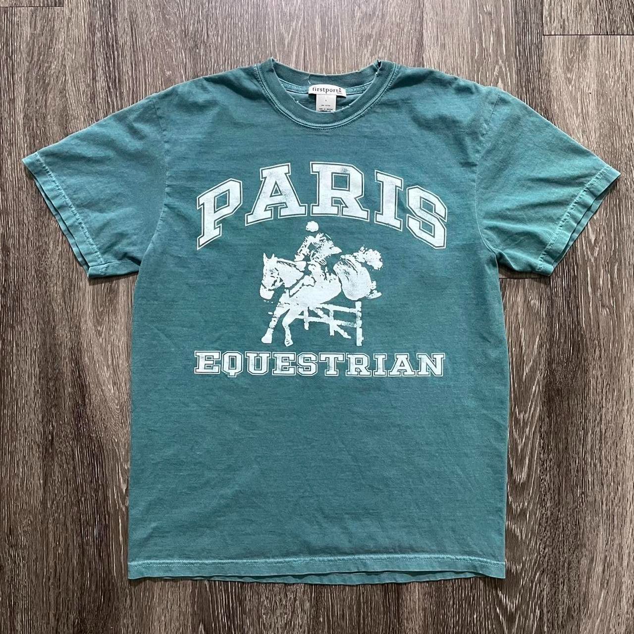 Vintage [Avg. Resell: $45] Firstport "Paris Equestrian" Shirt Size US S / EU 44-46 / 1 - 1 Thumbnail