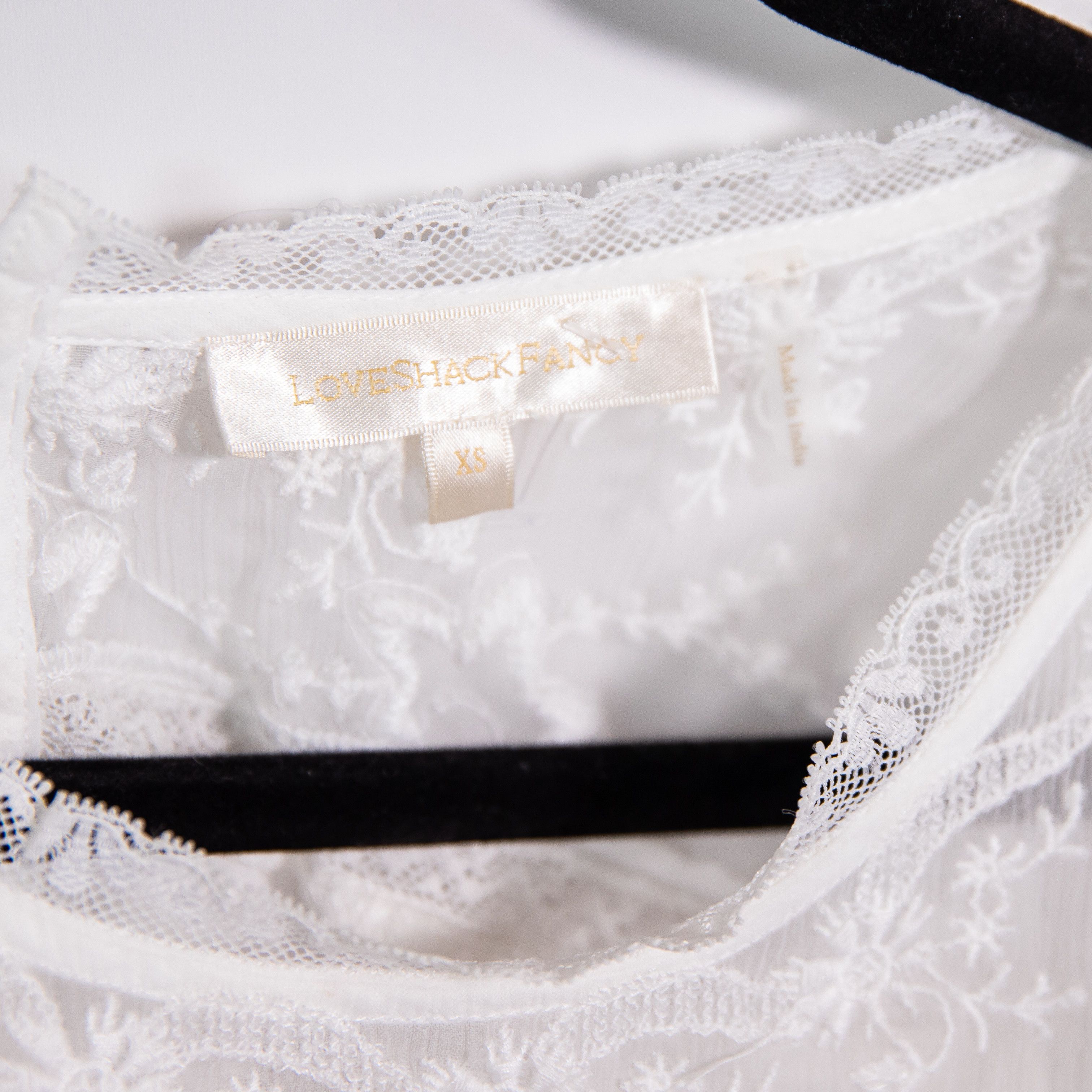 LoveShackFancy LoveShackFancy Barnes Cotton Sheer Size XS / US 0-2 / IT 36-38 - 2 Thumbnail