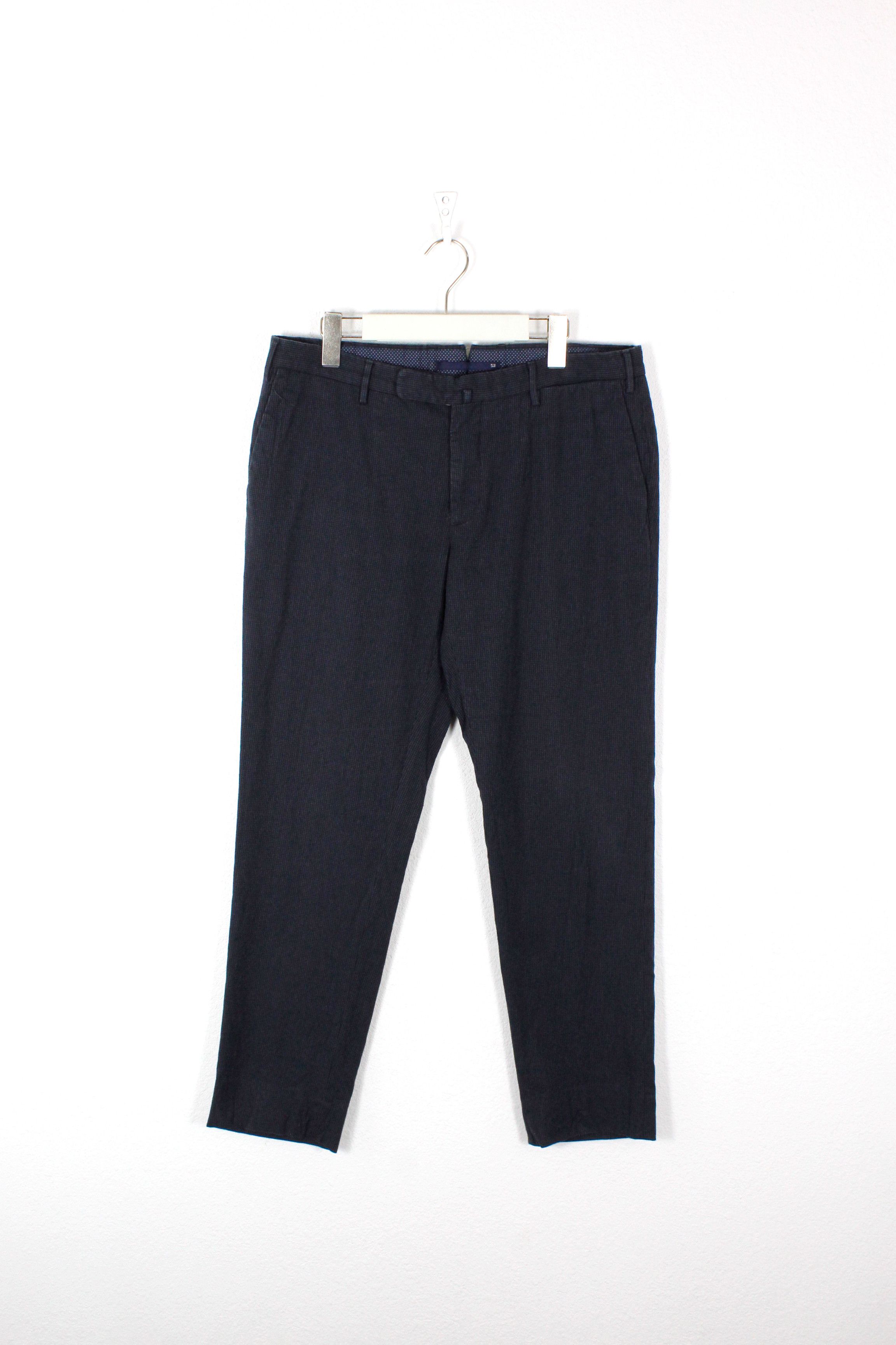 Incotex × Japanese Brand × Slowear Incotex Navy Blue Chino Pants Trousers Size US 34 / EU 50 - 1 Thumbnail
