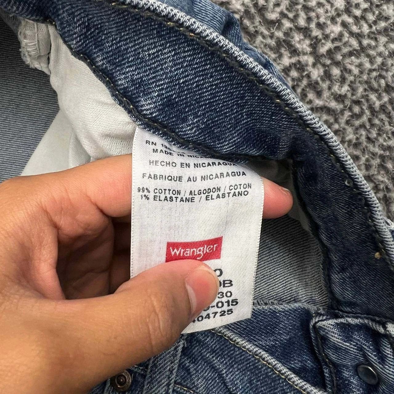 Wrangler Wrangler Jeans Men 36x30 Straight Fit Denim Pants Cotton Size US 36 / EU 52 - 8 Thumbnail