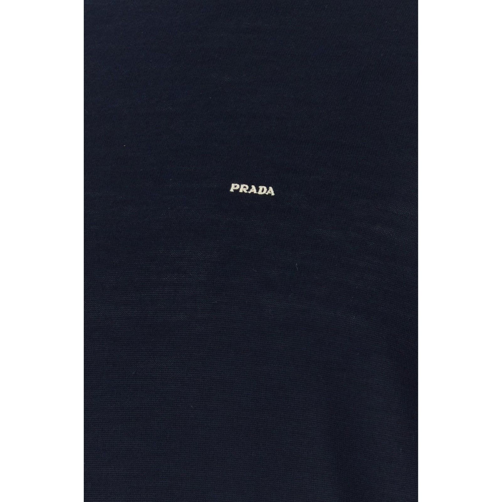 Prada PRADA Midnight Blue Wool Sweater New & Authentic (Men's size Size US XL / EU 56 / 4 - 3 Thumbnail