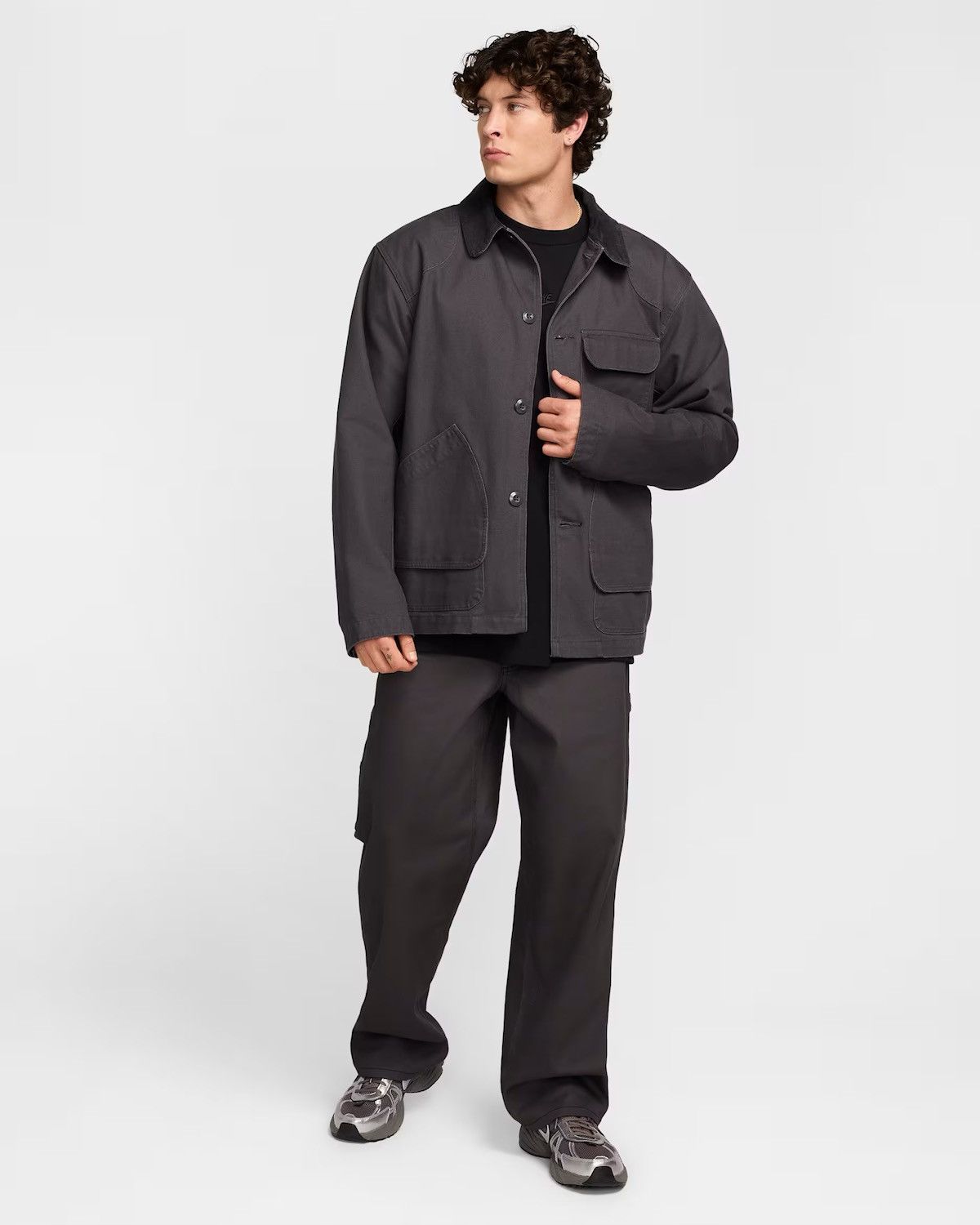 Nike Nike Life Men's Flannel-Lined Barn Coat-NEW-Size:L-2in1 coat Size US L / EU 52-54 / 3 - 2 Thumbnail