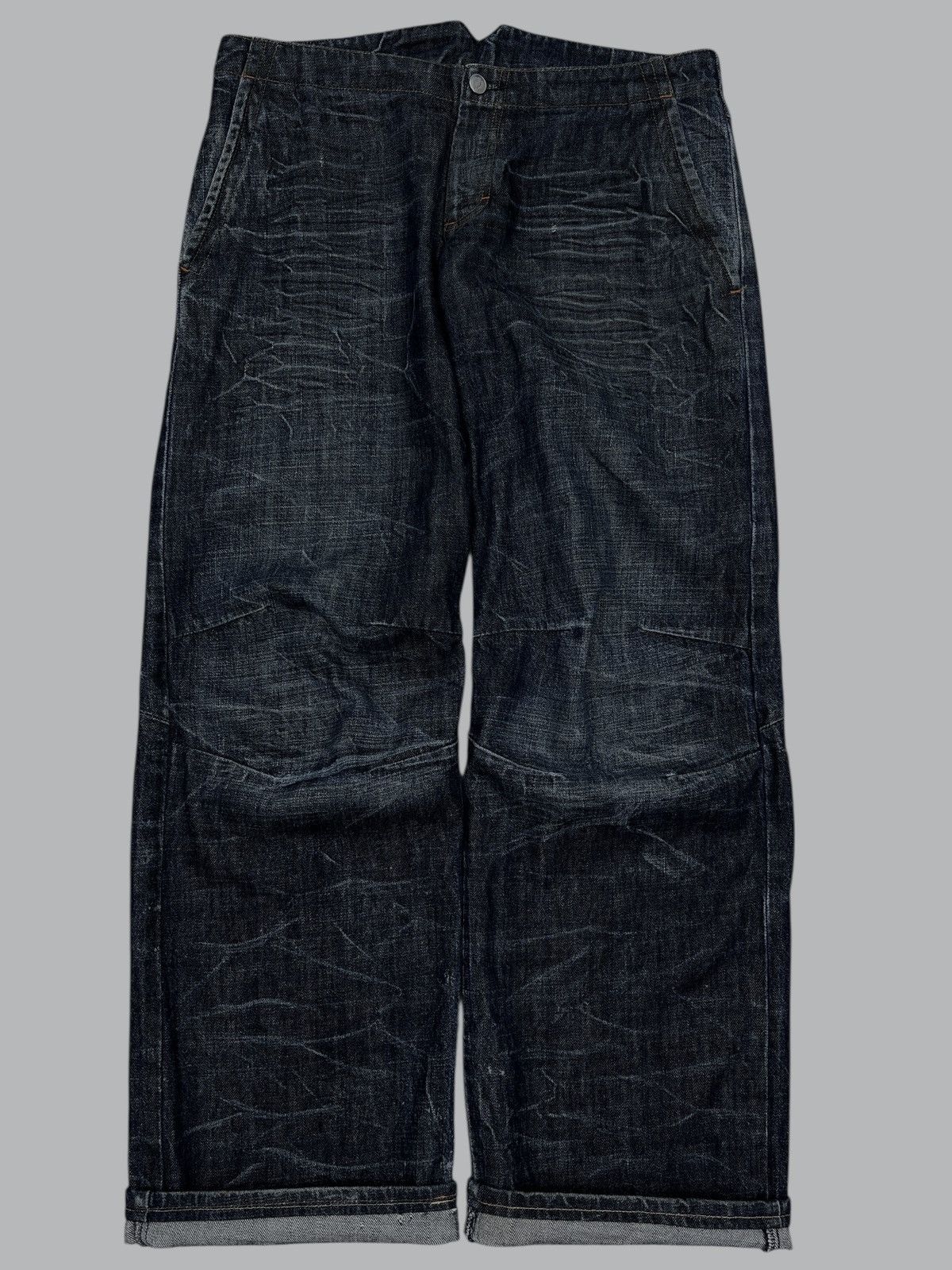 Walter Van Beirendonck Archive 90’s Walter Van Beirendonck Stone Wash Baggy Jeans Size US 31 - 13 Thumbnail