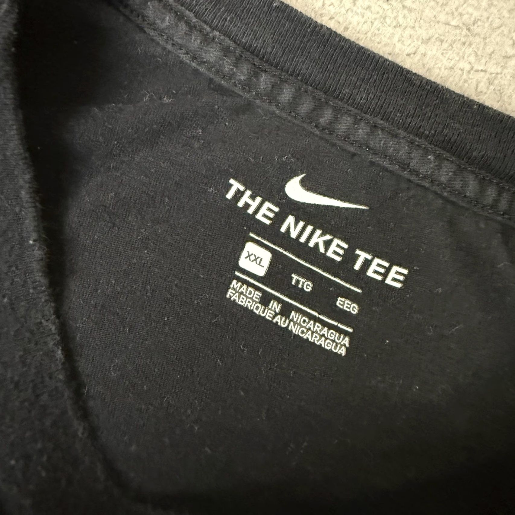Nike Nike Lakers T Shirt Mens XXL Black 2020 Championship Locker Room LAL Shirt Size US XXL / EU 58 / 5 - 4 Thumbnail