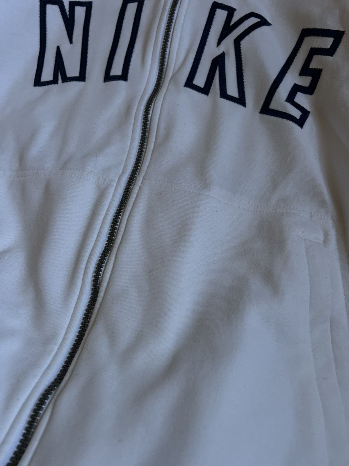 Nike Vintage Nike Full Zip Jacket Navy Men’s Retro Style Size M Size US M / EU 48-50 / 2 - 7 Thumbnail