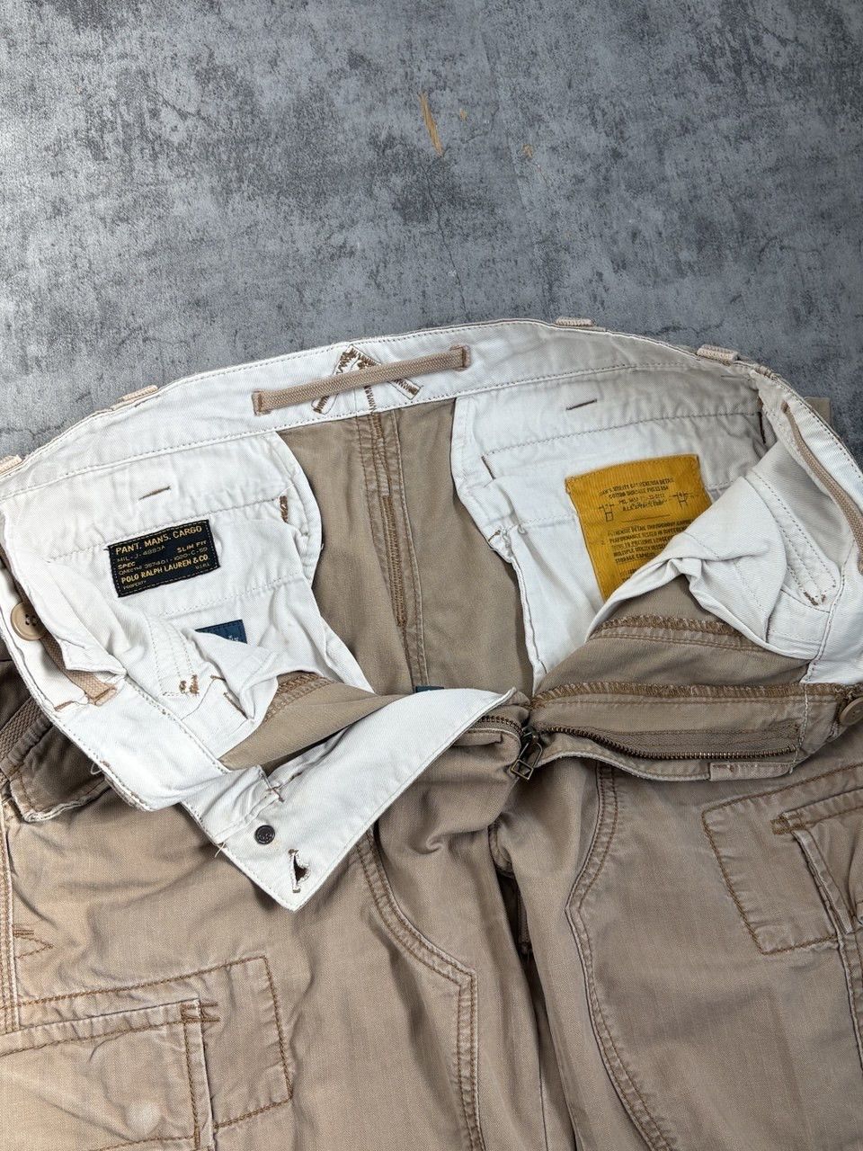 Polo Ralph Lauren Polo Ralph Lauren Vintage Paratrooper Military Pant Cargo Size US 33 - 18 Thumbnail