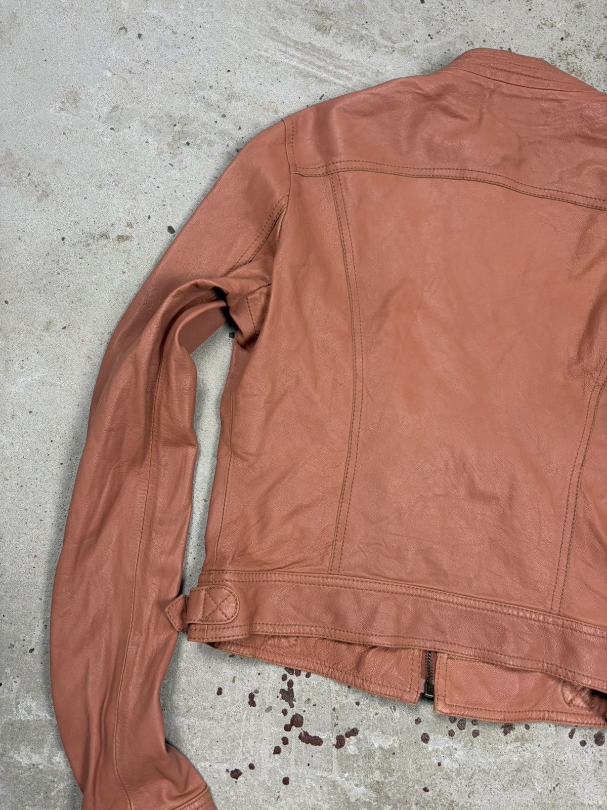 Dolce & Gabbana 2003 Dolce & Gabbana Leather Utility Army Military Jacket Size M / US 6-8 / IT 42-44 - 16 Thumbnail