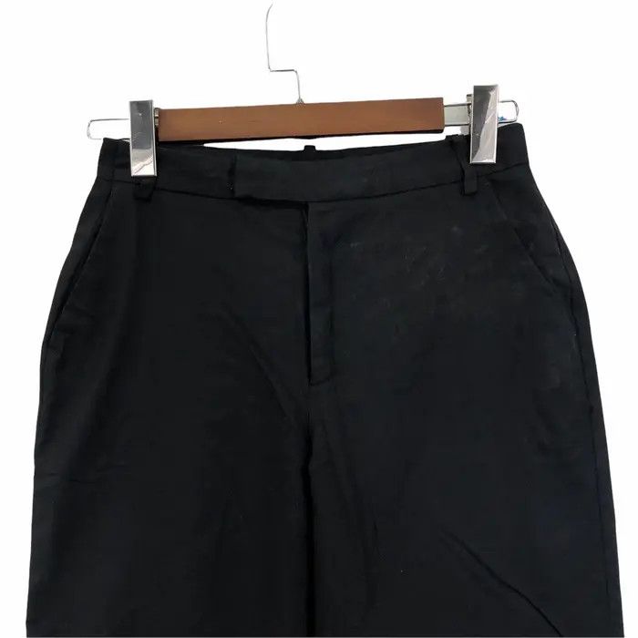 Aquascutum Vtg AQUASCUTUM LONDON Minimalist Black Casual Pant Slack Size US 30 / EU 46 - 2 Thumbnail