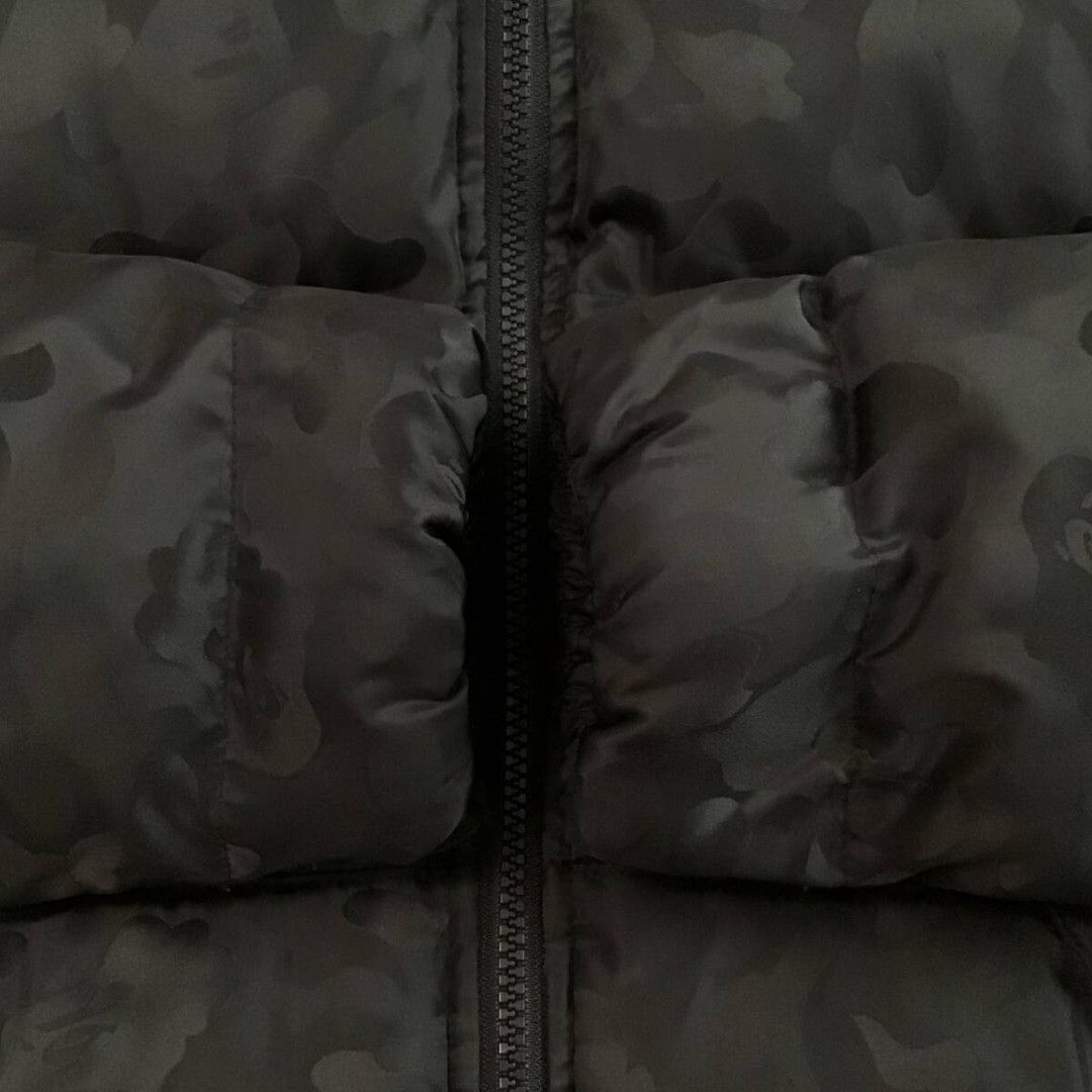 Bape BAPE Solid camo full zip hoodie puffer down jacket APE Size US M / EU 48-50 / 2 - 6 Thumbnail