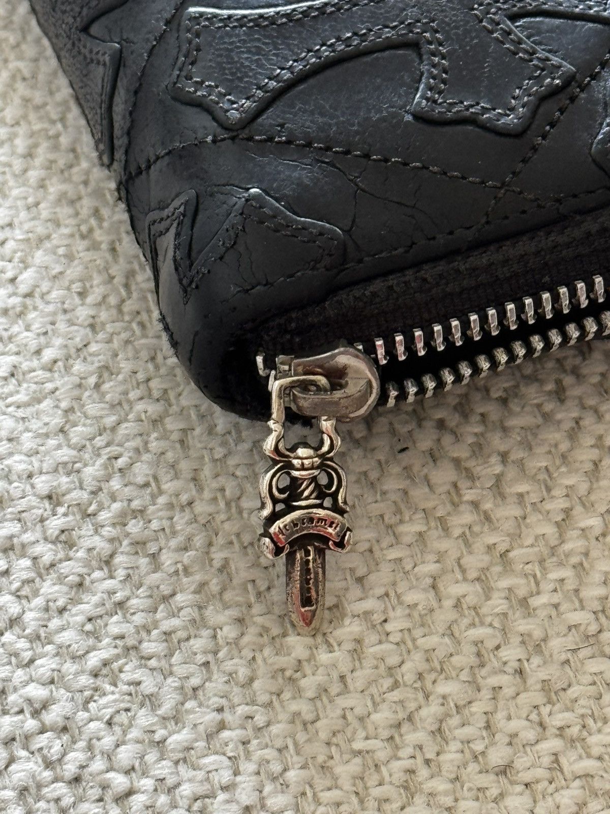 Chrome Hearts Chrome Hearts Cemetery Cross Quilted Wallet Size ONE SIZE - 8 Thumbnail