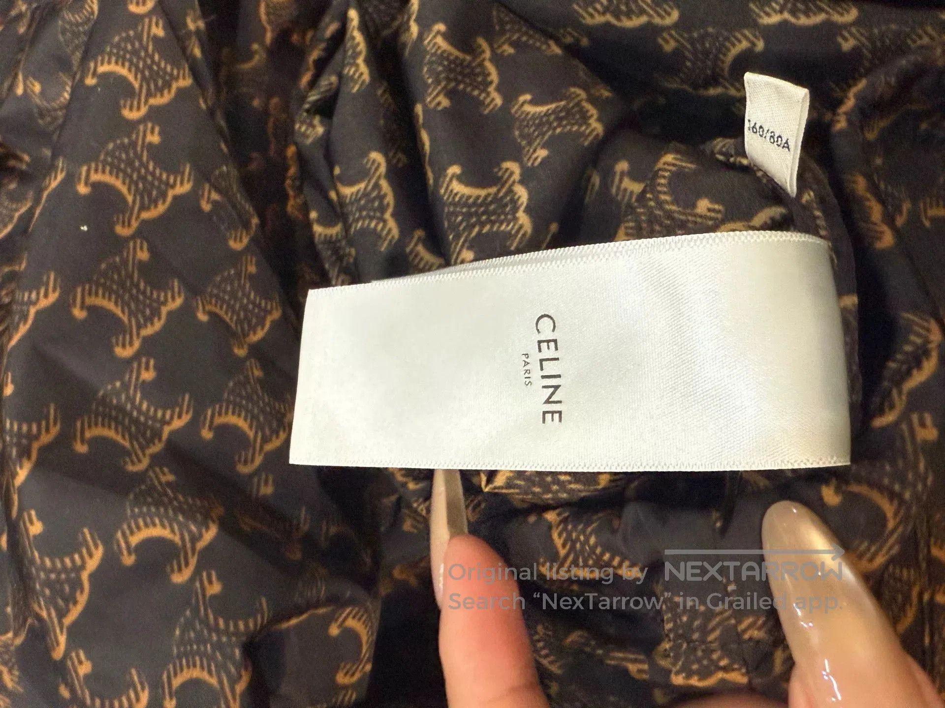 Celine Celine Women's Hooded Zip Jacket. Size L / US 10 / IT 46 - 6 Thumbnail