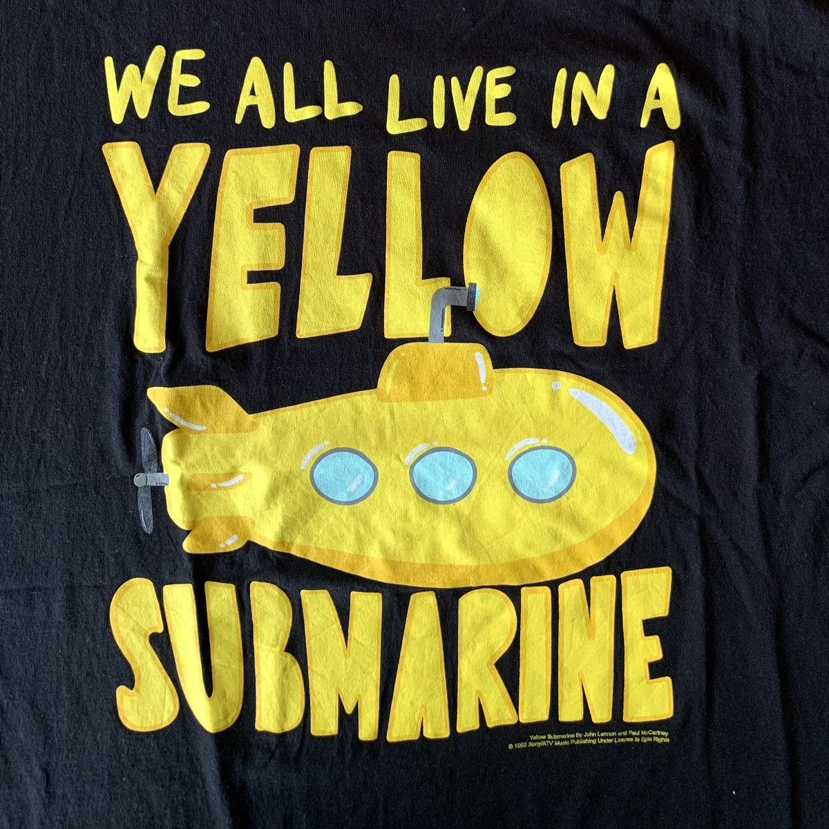 Sony Yellow Submarine The Beatles Tee License Sony/ATV Music 1968 Size US XL / EU 56 / 4 - 3 Thumbnail