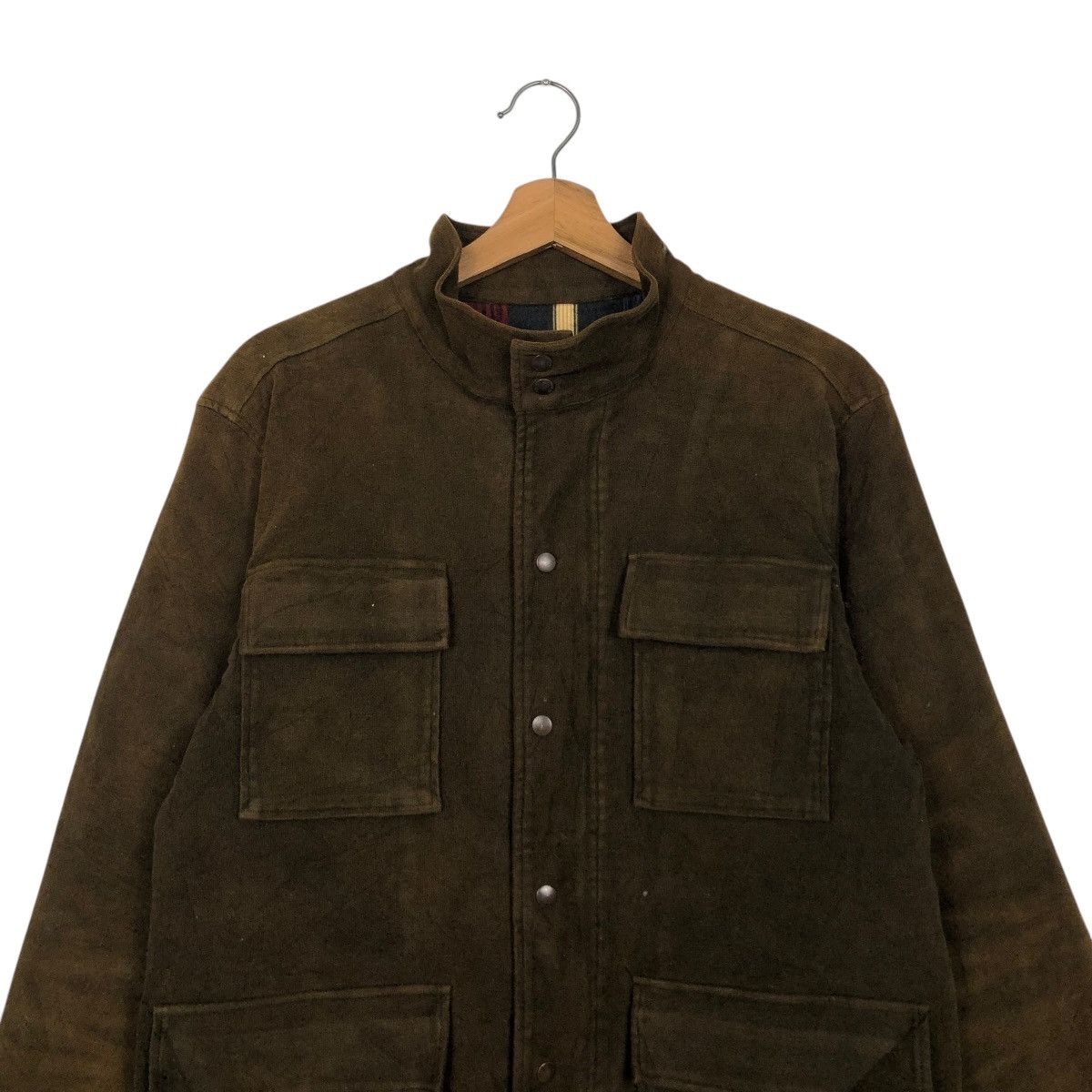Japanese Brand 🔥VINTAGE BIKER JACKET BLANKET HEN BACTER ISSEY MIYAKE Size US L / EU 52-54 / 3 - 6 Thumbnail