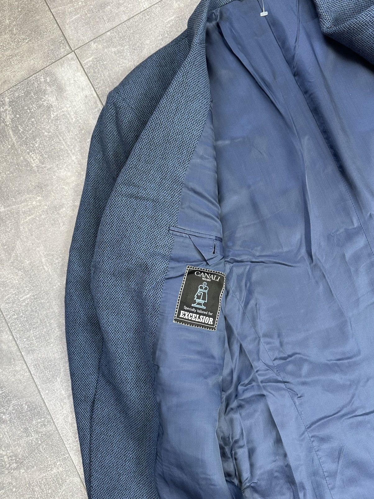 Vintage Men’s vintage Blazer Canali luxury Size 54R - 9 Thumbnail